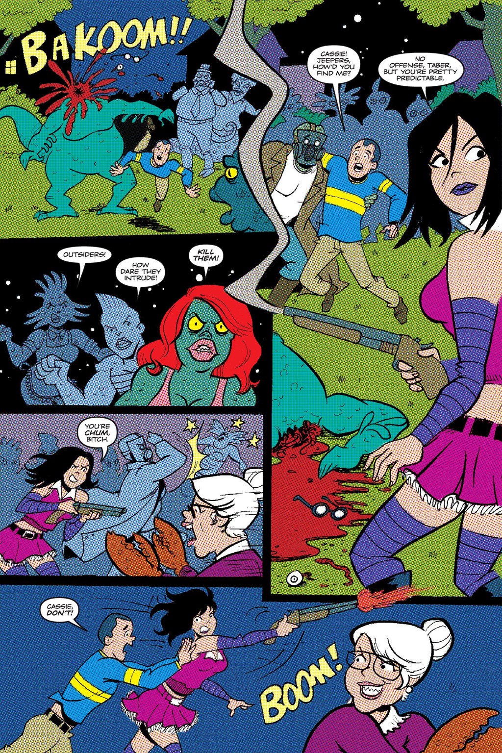 Read online Hack/Slash Deluxe comic -  Issue # TPB 3 (Part 3) - 80