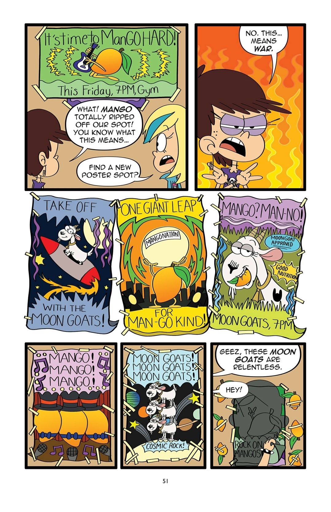 Read online The Loud House comic -  Issue #16 - 51