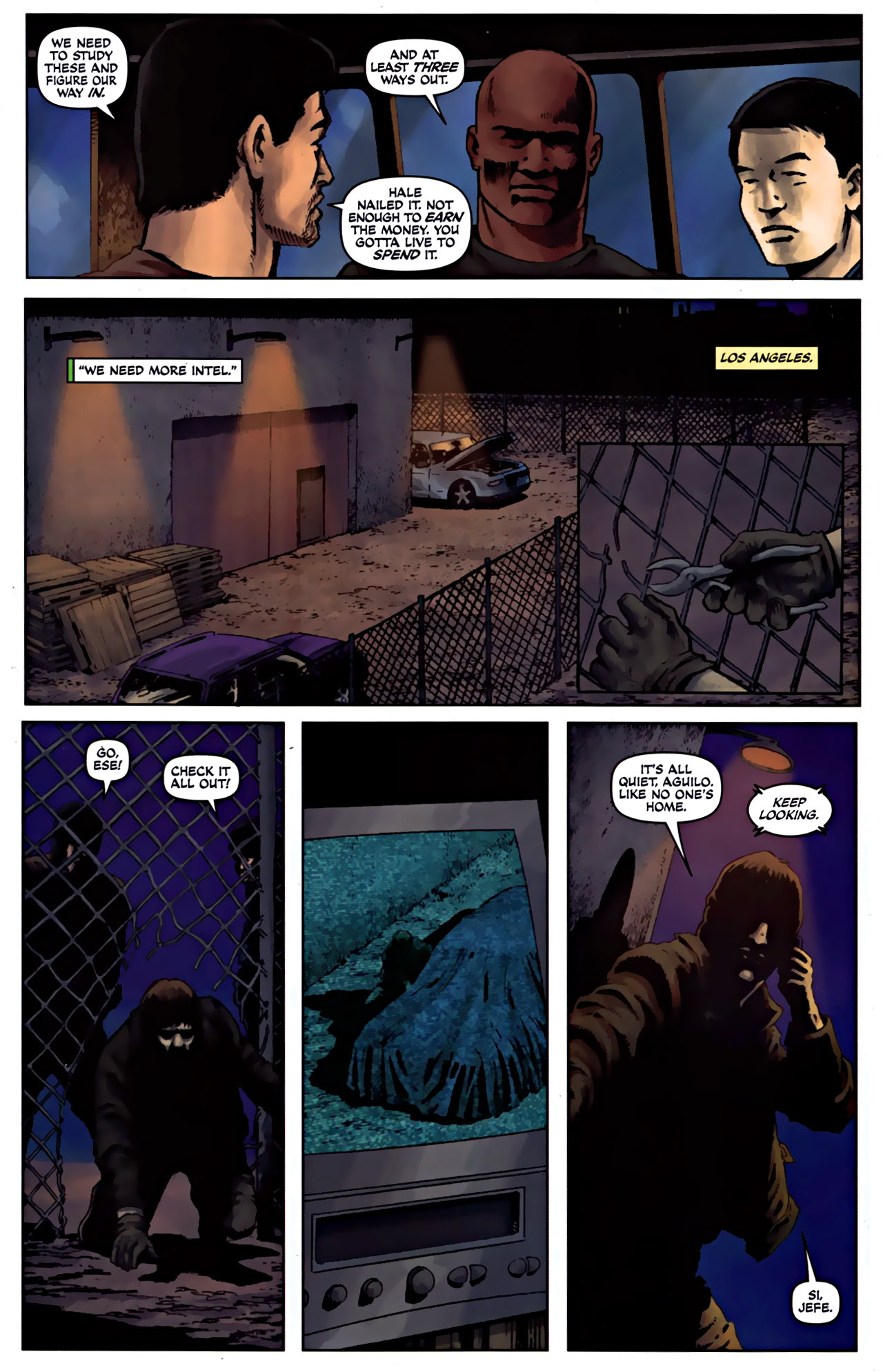 Read online The Expendables comic -  Issue #3 - 8