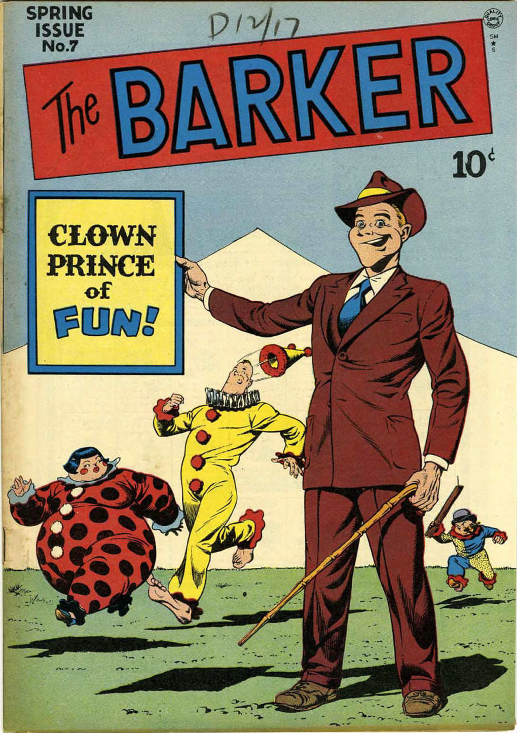 Read online Barker comic -  Issue #7 - 1