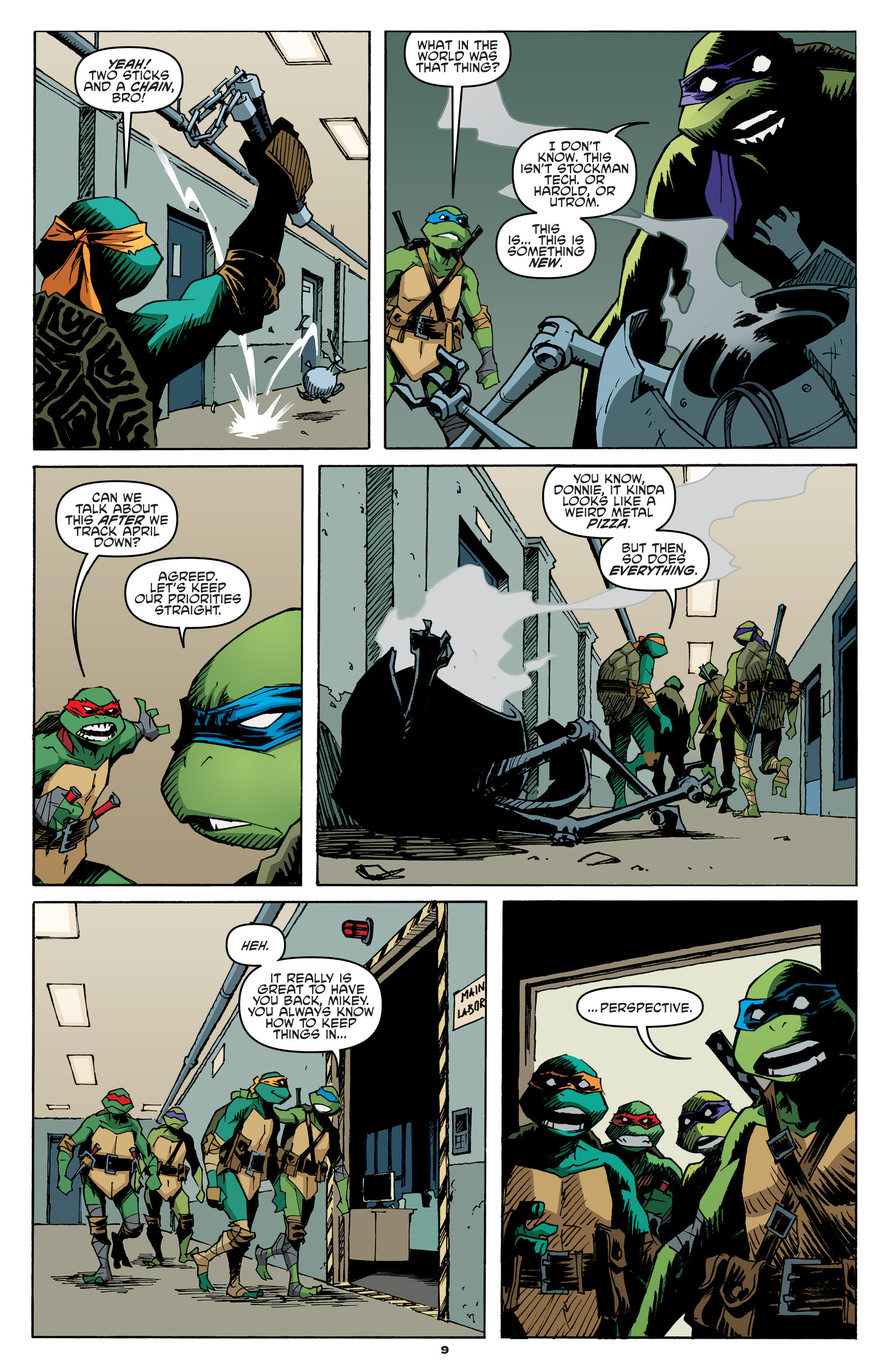 Read online Teenage Mutant Ninja Turtles Universe comic -  Issue #1 - 11