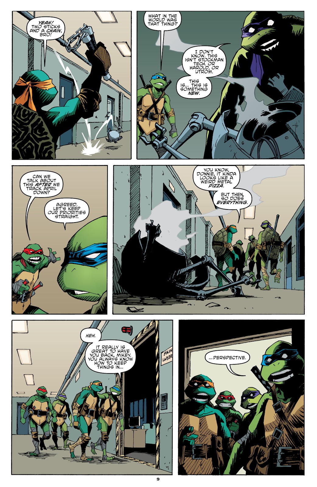 Teenage Mutant Ninja Turtles Universe issue 1 - Page 11