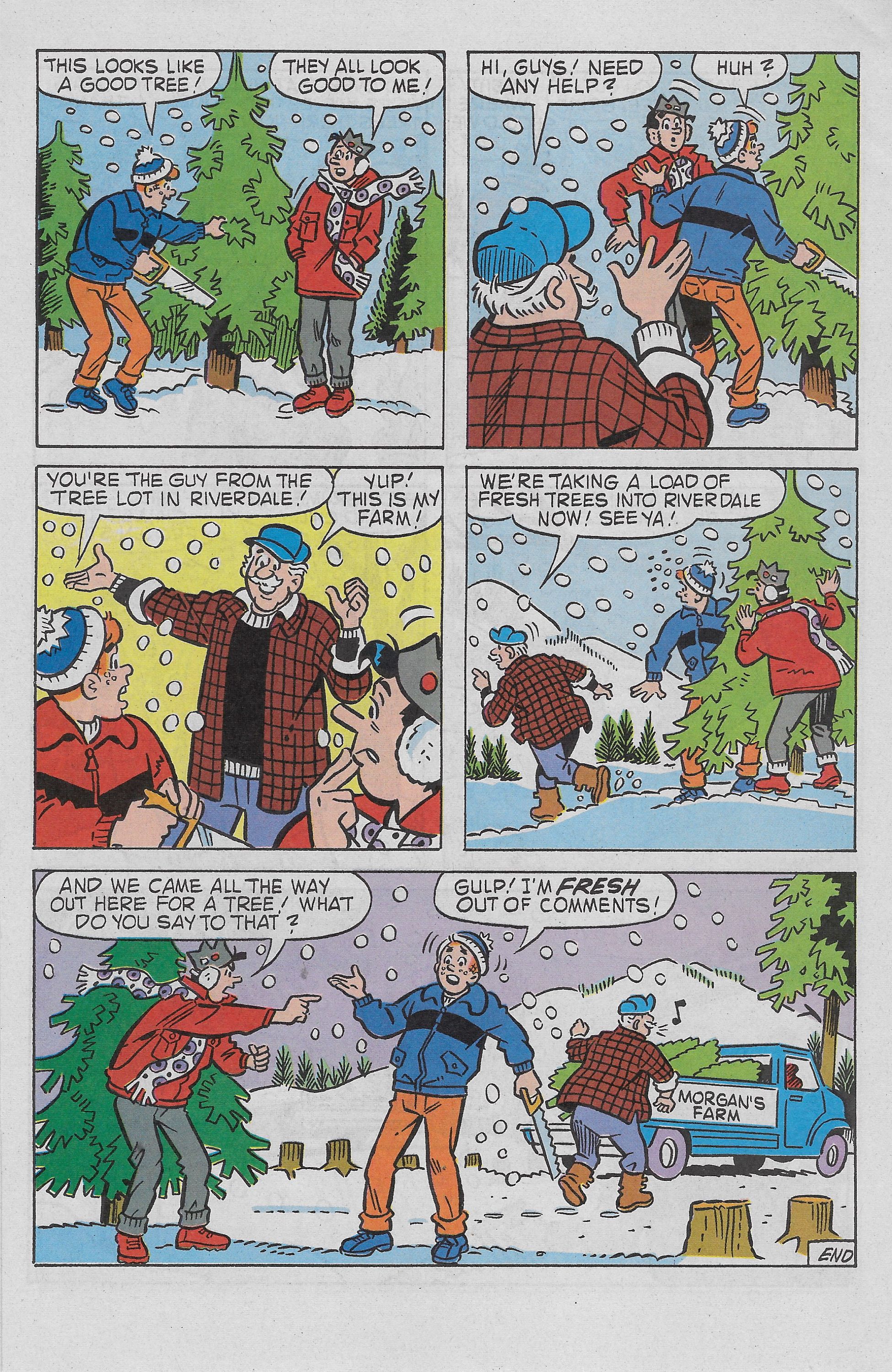 Read online Archie's Christmas Stocking comic -  Issue #1 - 14