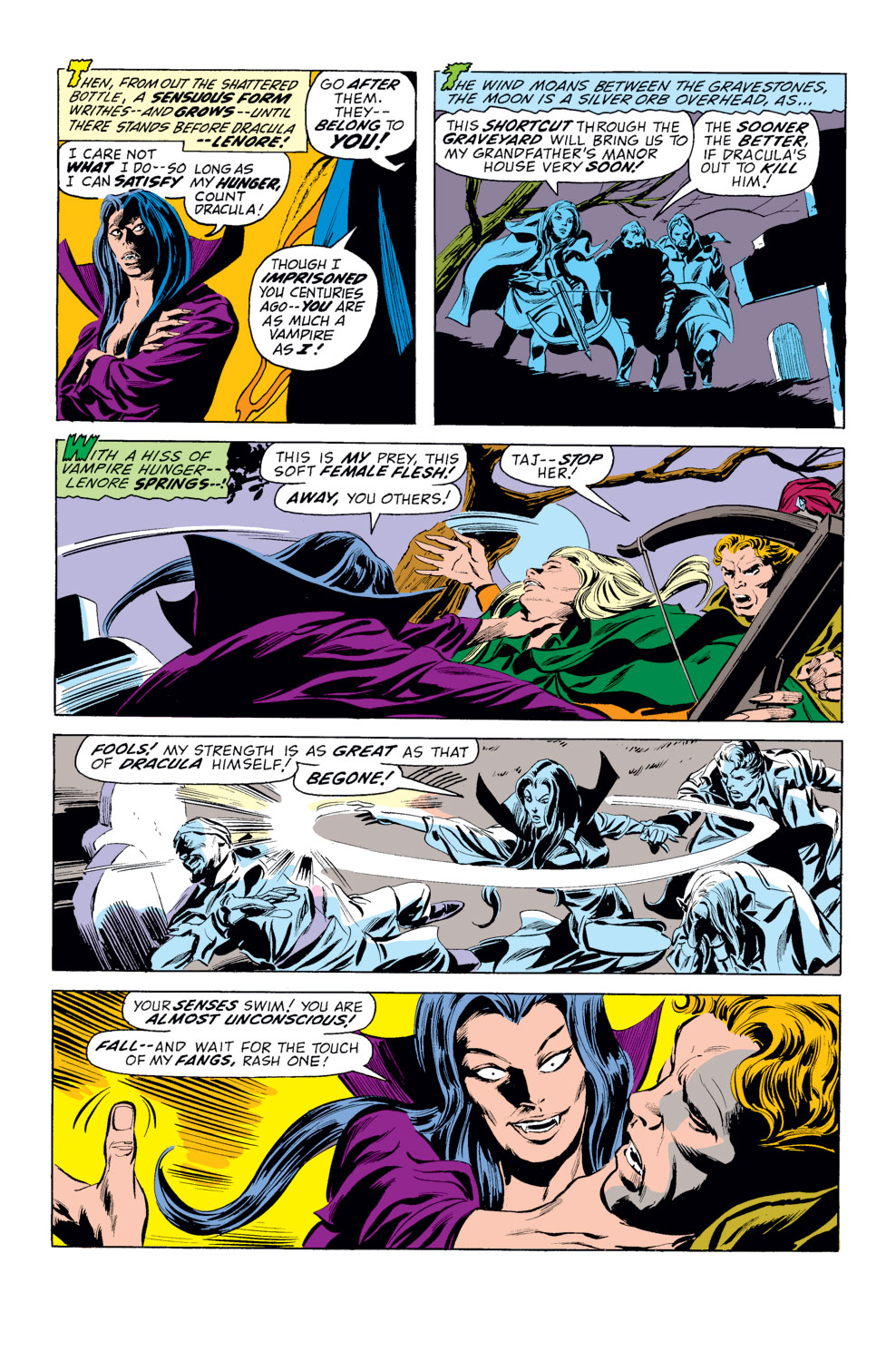 Read online Tomb of Dracula (1972) comic -  Issue #5 - 18