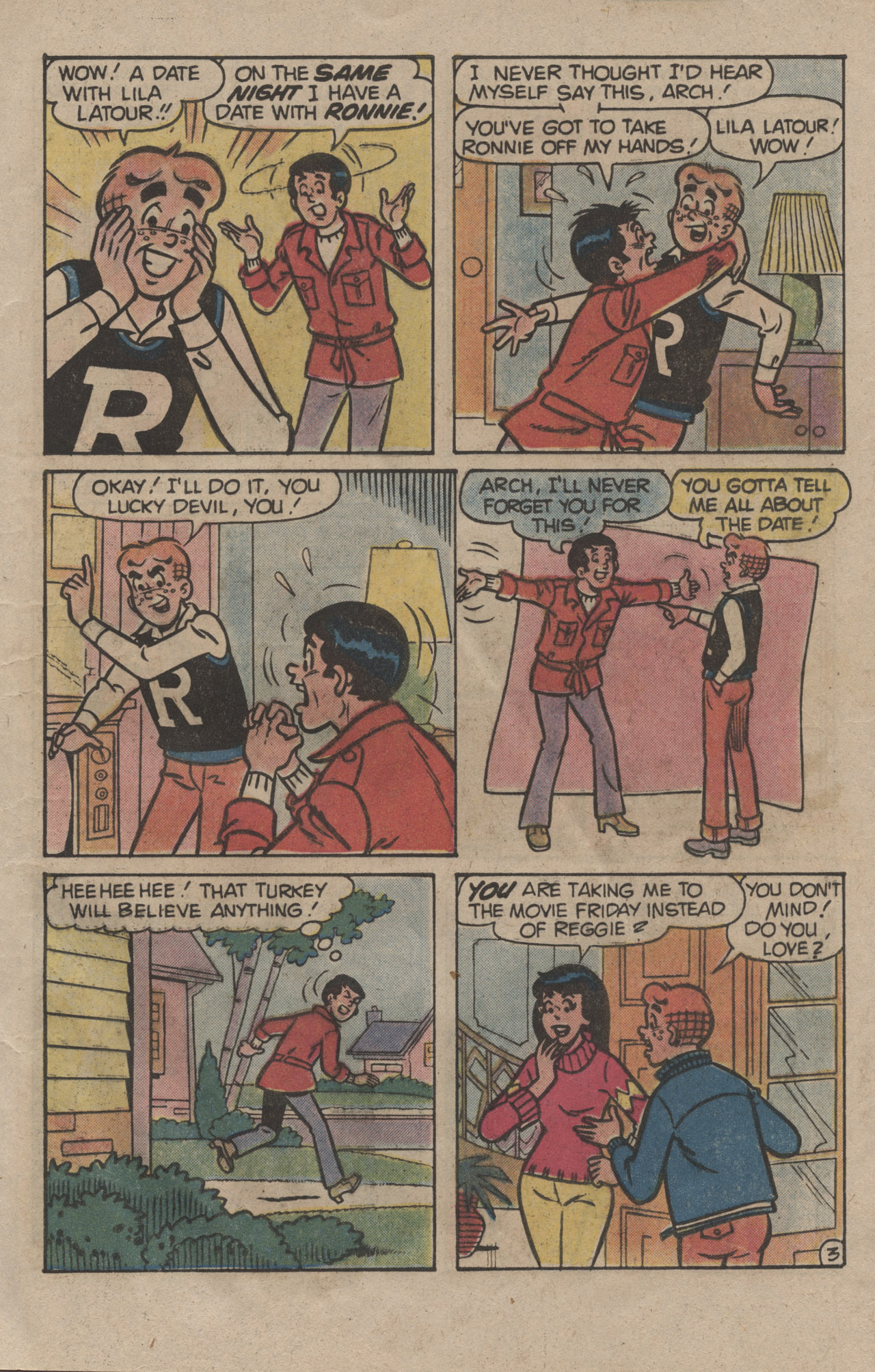 Read online Reggie and Me (1966) comic -  Issue #123 - 5