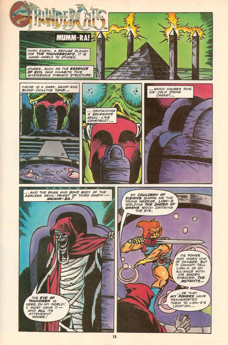 Read online ThunderCats (1987) comic -  Issue #2 - 14