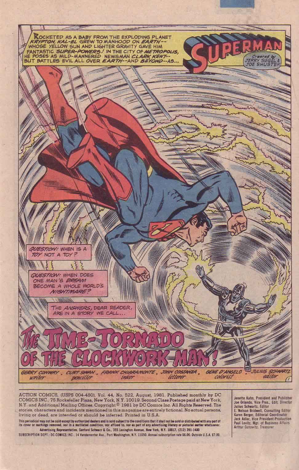 Read online Action Comics (1938) comic -  Issue #522 - 2