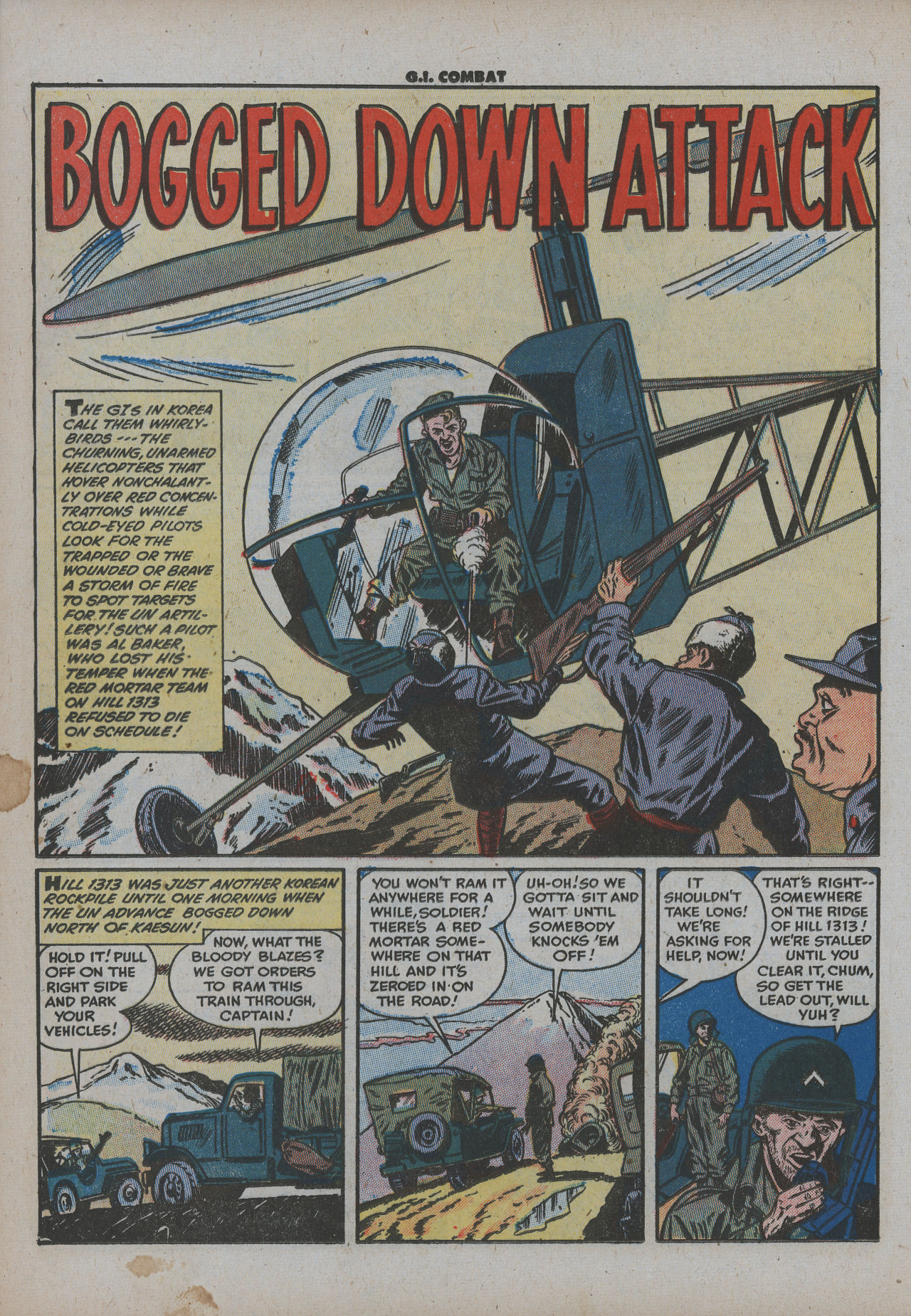 Read online G.I. Combat (1952) comic -  Issue #7 - 13