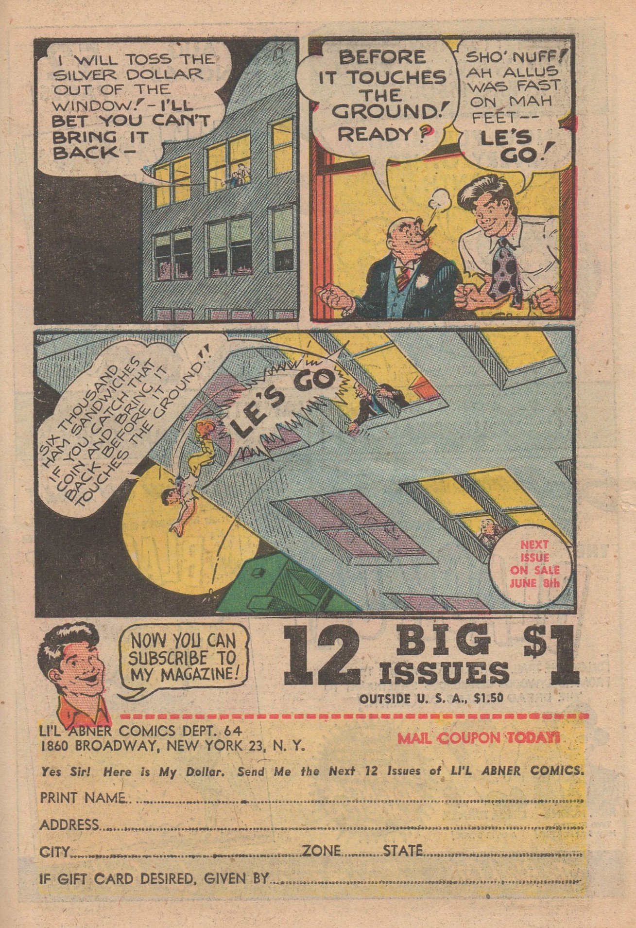 Read online Li'l Abner Comics comic -  Issue #64 - 39