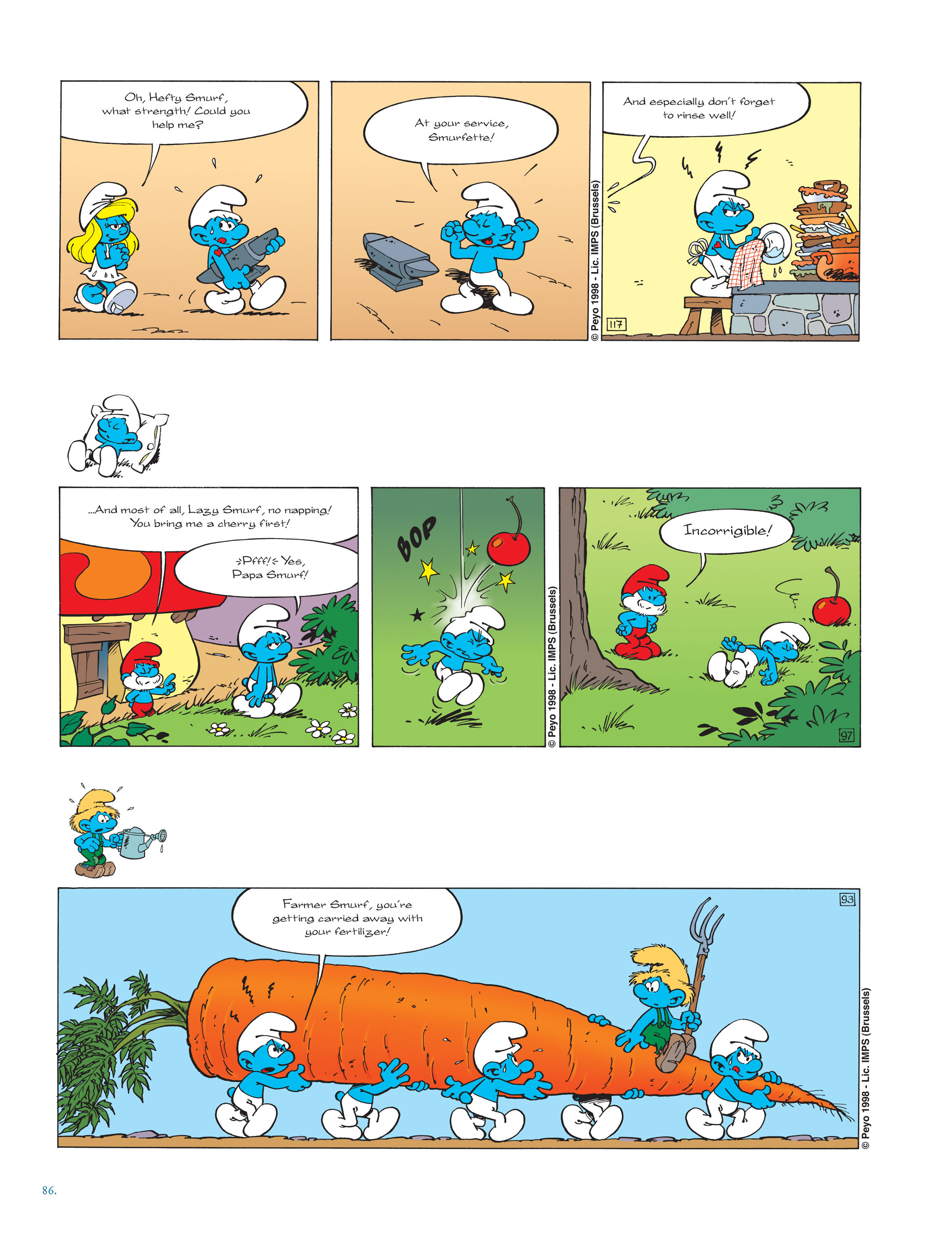 Read online The Smurfs & Friends comic -  Issue # TPB 1 (Part 1) - 87