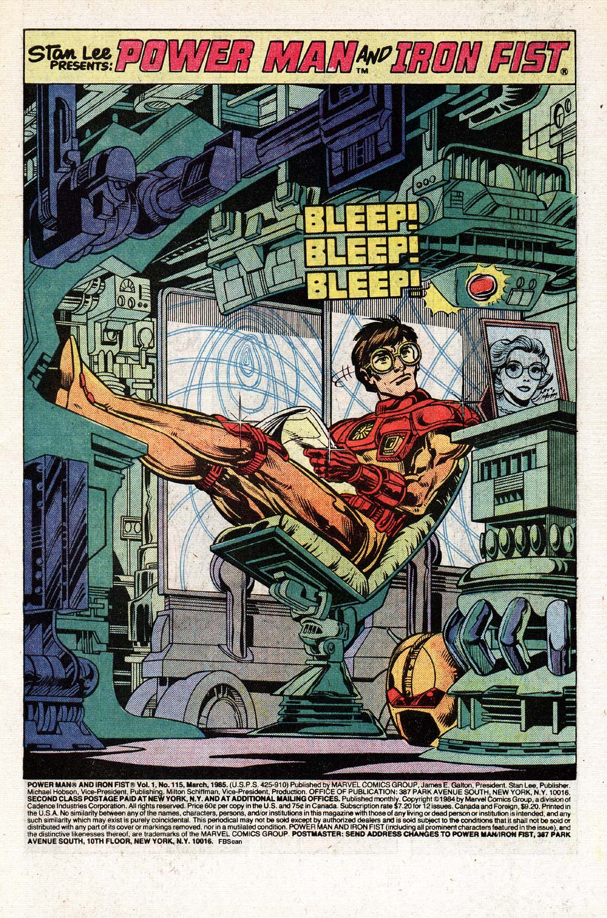 Read online Power Man and Iron Fist (1978) comic -  Issue #115 - 2