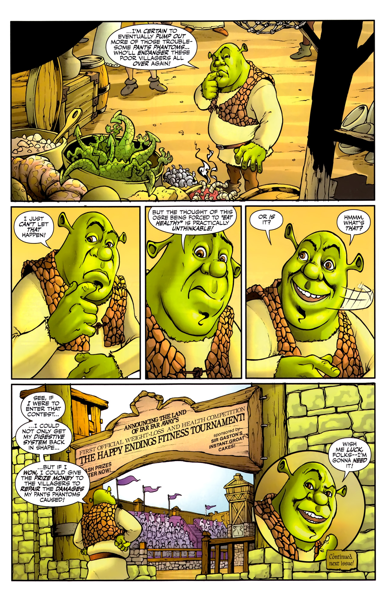 Read online Shrek (2010) comic -  Issue #2 - 26