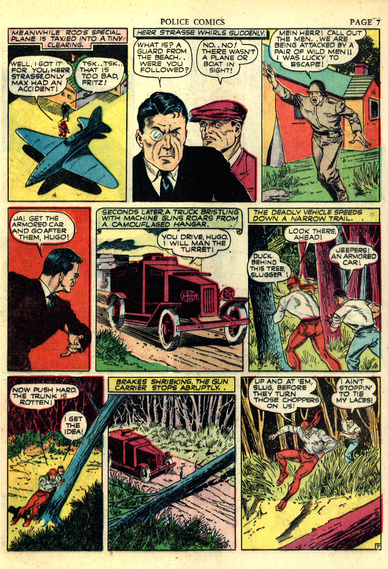 Read online Police Comics comic -  Issue #4 - 10