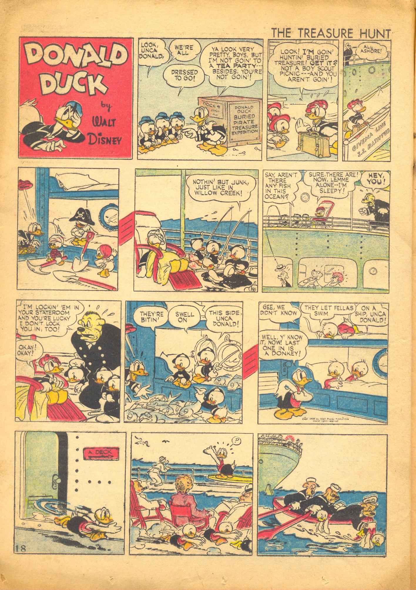 Read online Walt Disney's Comics and Stories comic -  Issue #21 - 20