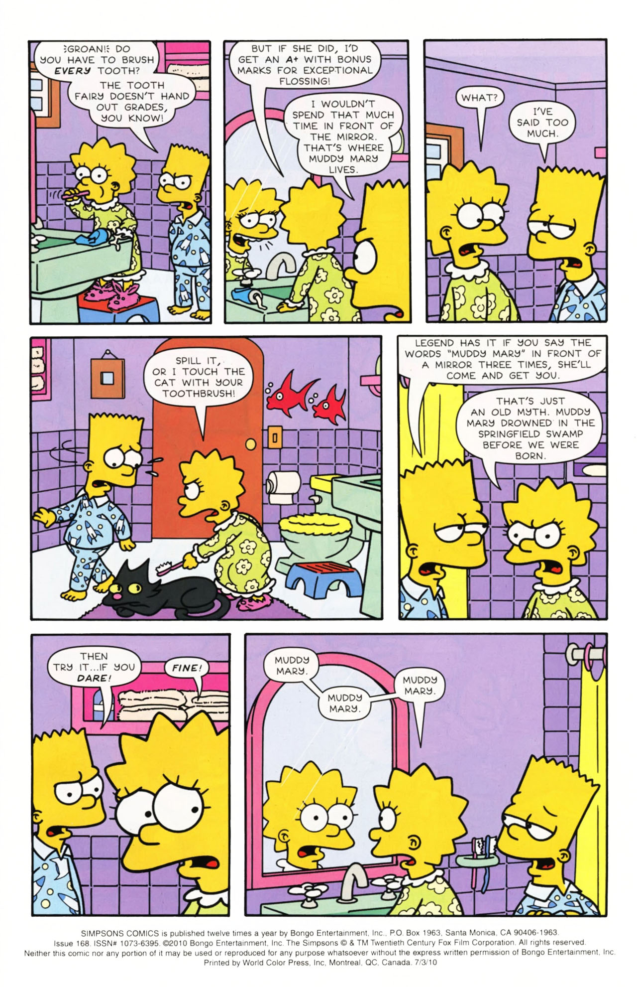 Read online Simpsons Comics comic -  Issue #168 - 2