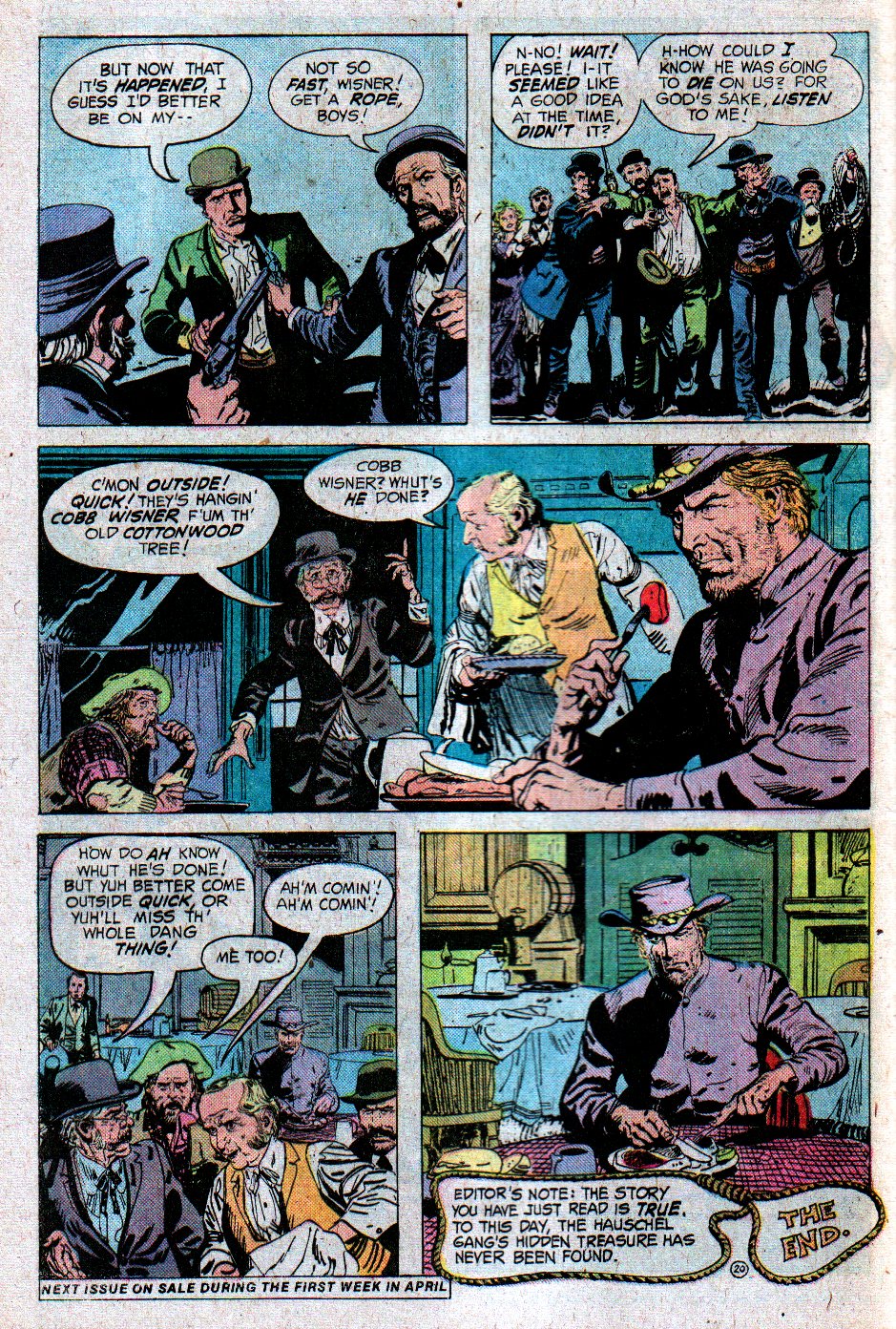 Read online Weird Western Tales (1972) comic -  Issue #28 - 21