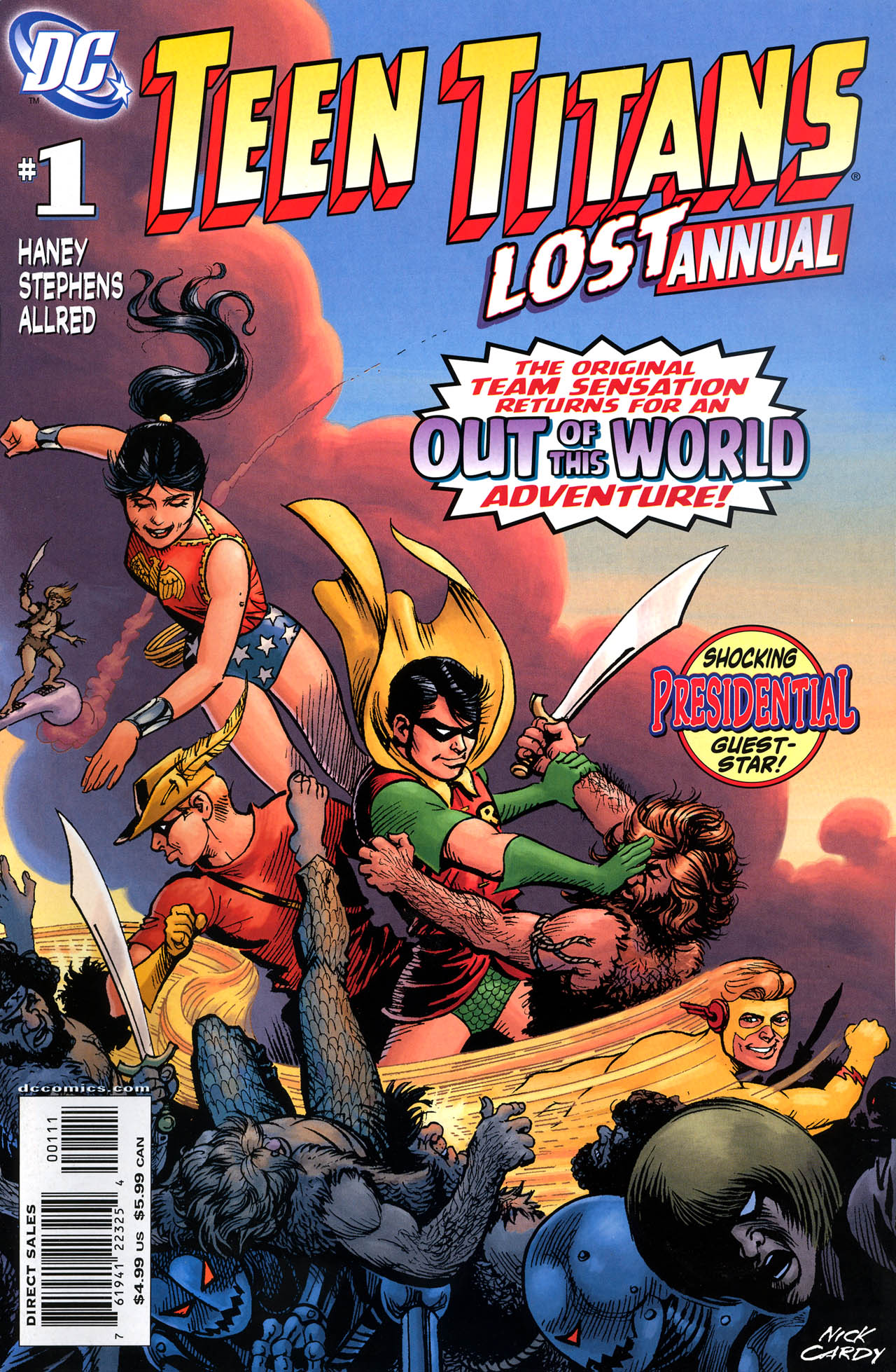 Read online Teen Titans Lost Annual comic -  Issue # Full - 1