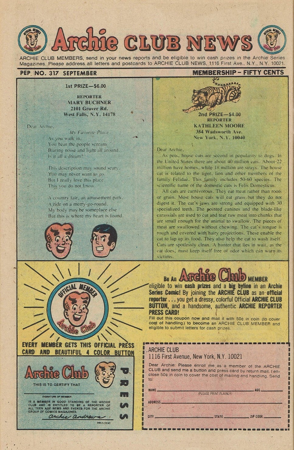 Read online Pep Comics comic -  Issue #317 - 26