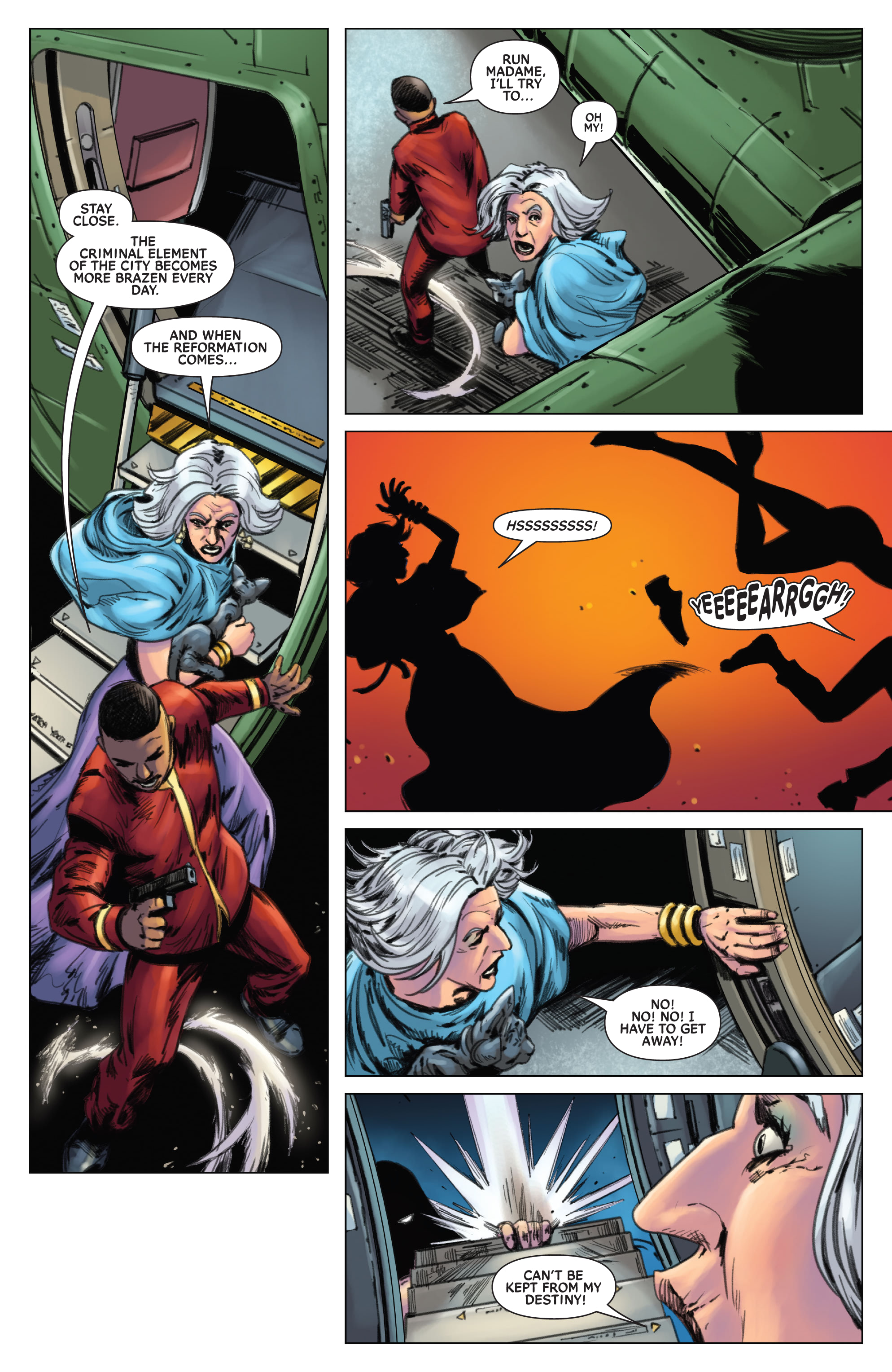 Read online Vampirella Strikes (2022) comic -  Issue #6 - 9