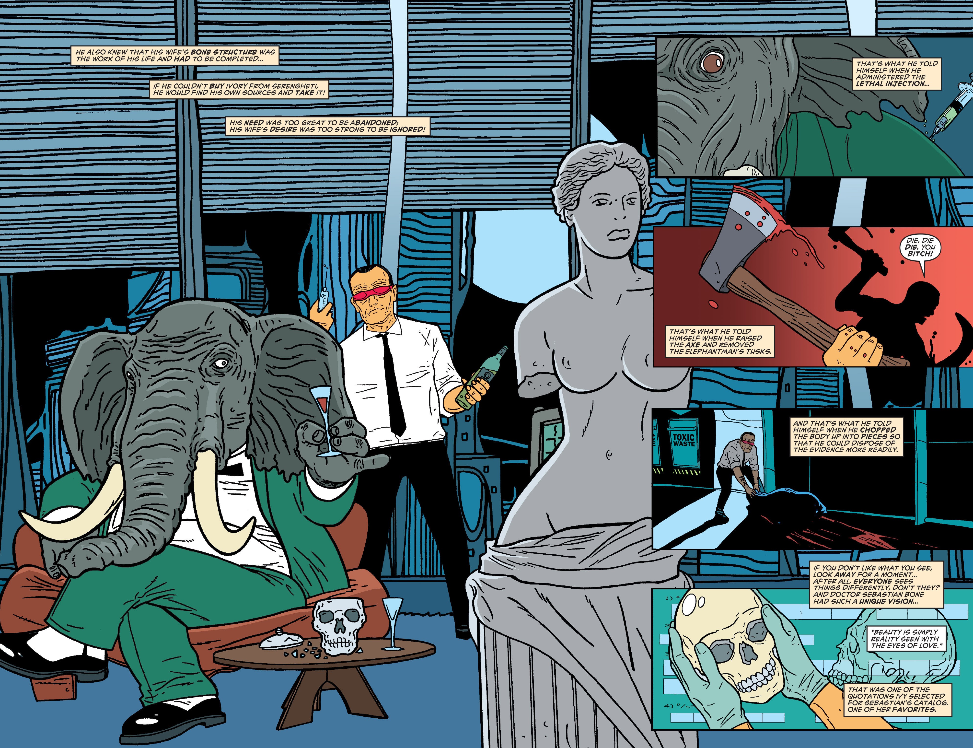 Read online Shaky Kane: Elephantmen & Monsters comic -  Issue # TPB - 20