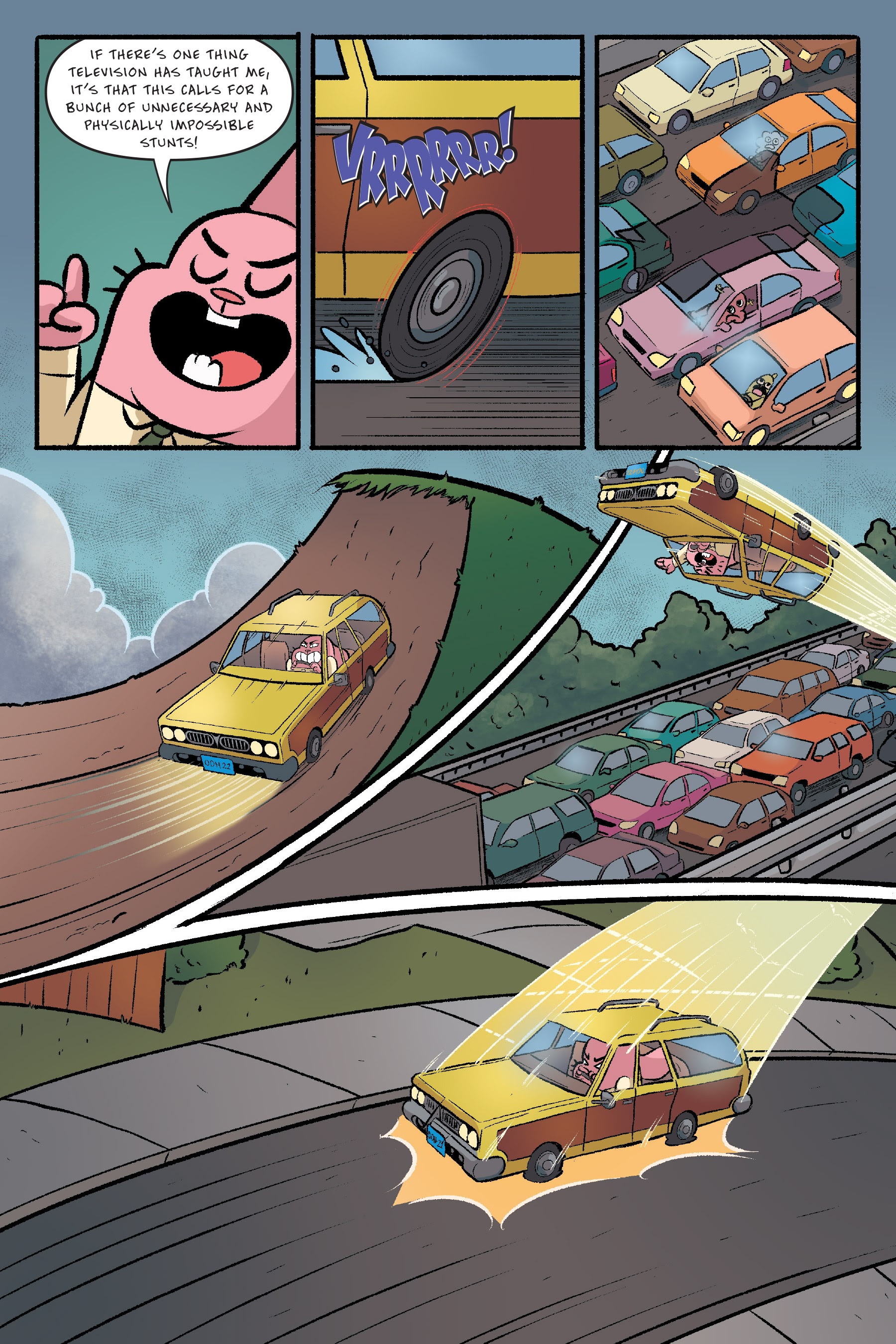 Read online The Amazing World of Gumball: The Storm comic -  Issue # TPB - 61