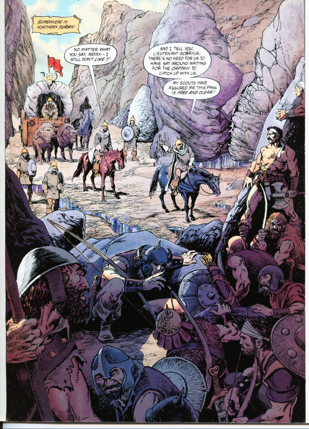 Read online Marvel Graphic Novel comic -  Issue #73 - Conan - The Ravagers Out of Time - 4