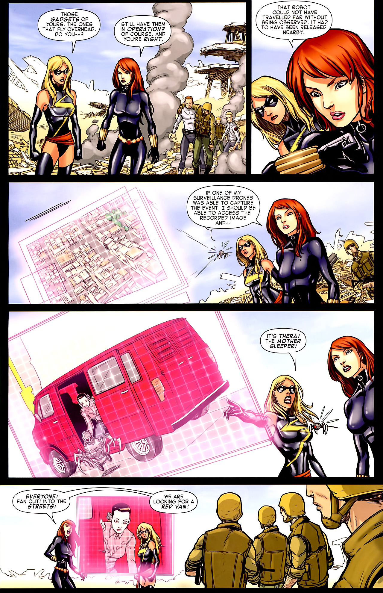 Read online Black Widow & The Marvel Girls comic -  Issue #3 - 18