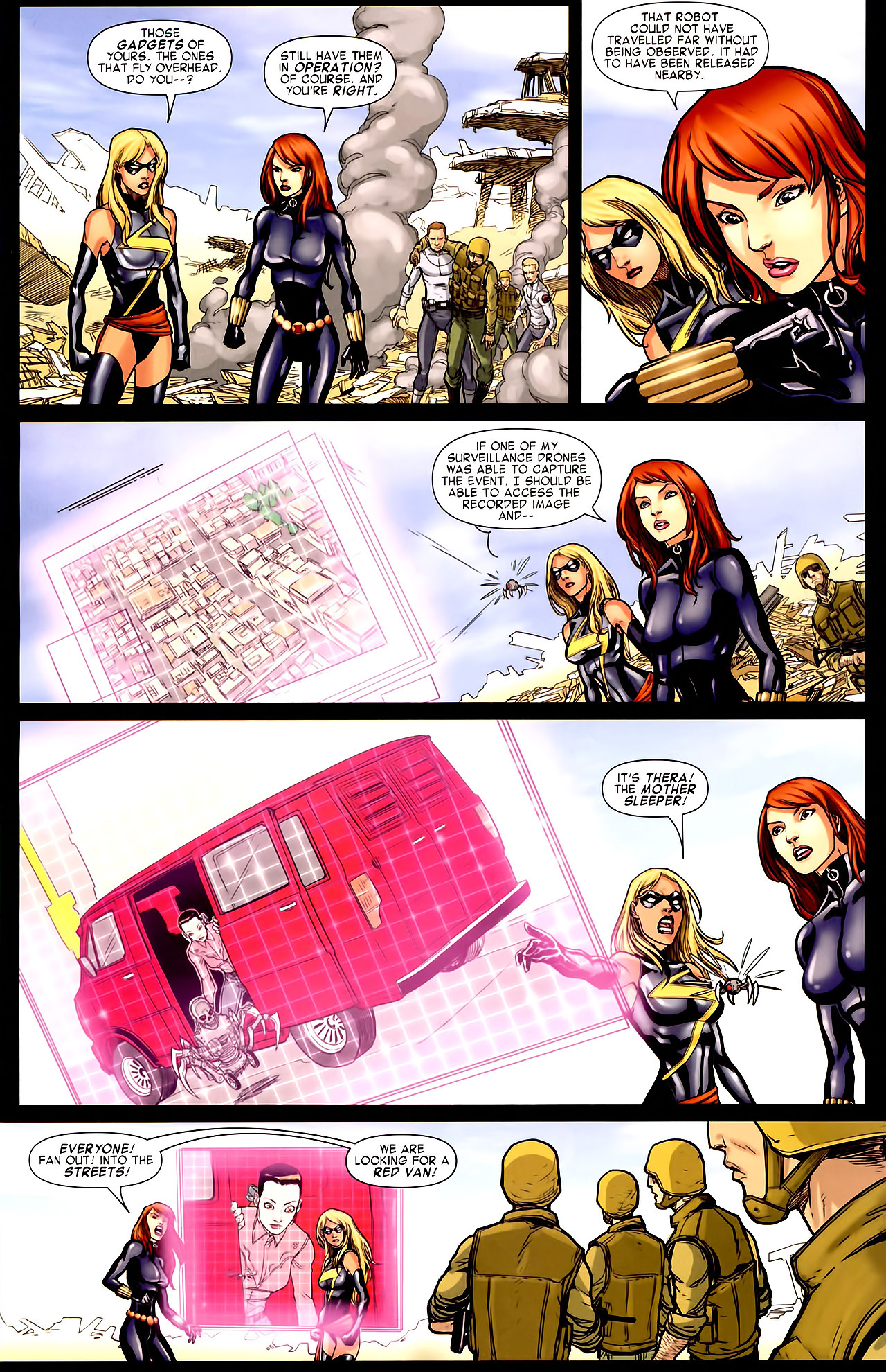 Read online Black Widow & The Marvel Girls comic -  Issue #3 - 18