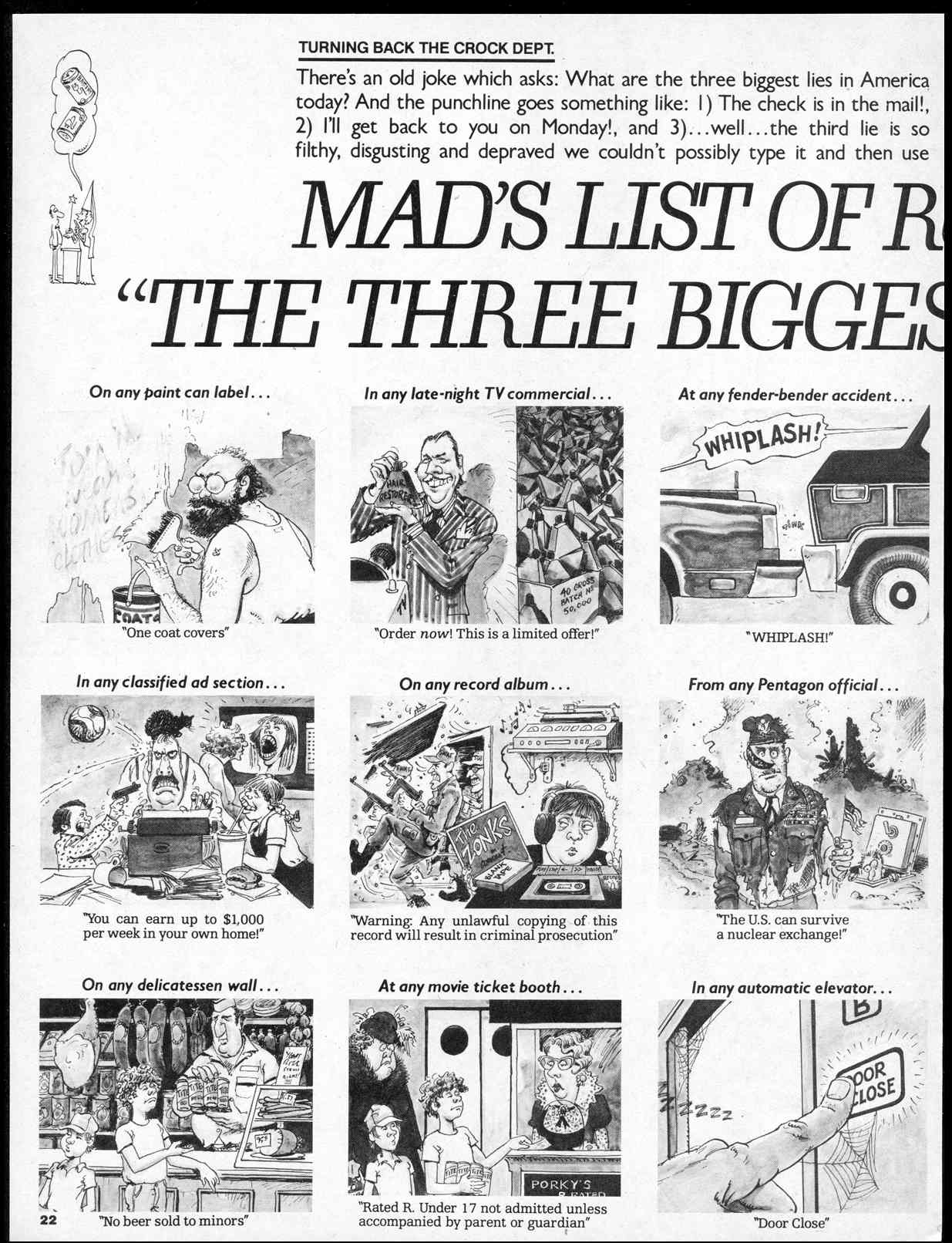 Read online MAD comic -  Issue #247 - 24