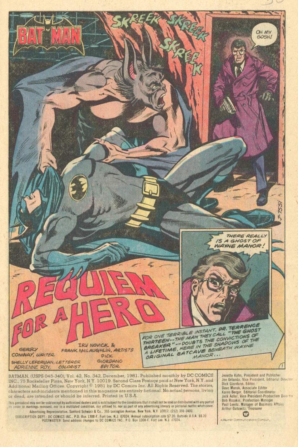 Read online Batman (1940) comic -  Issue #342 - 3