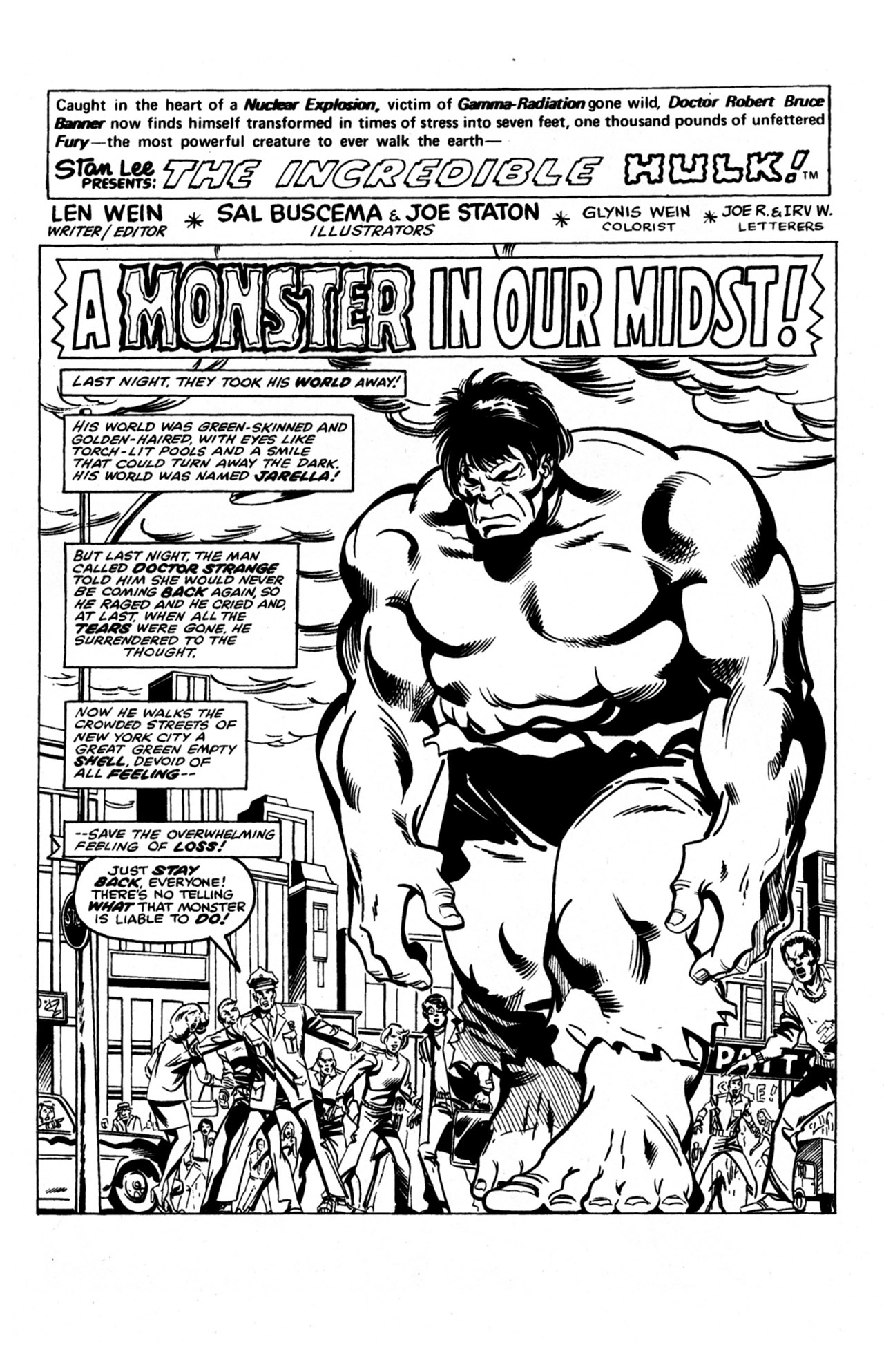 Read online Essential Hulk comic -  Issue # TPB 6 - 169