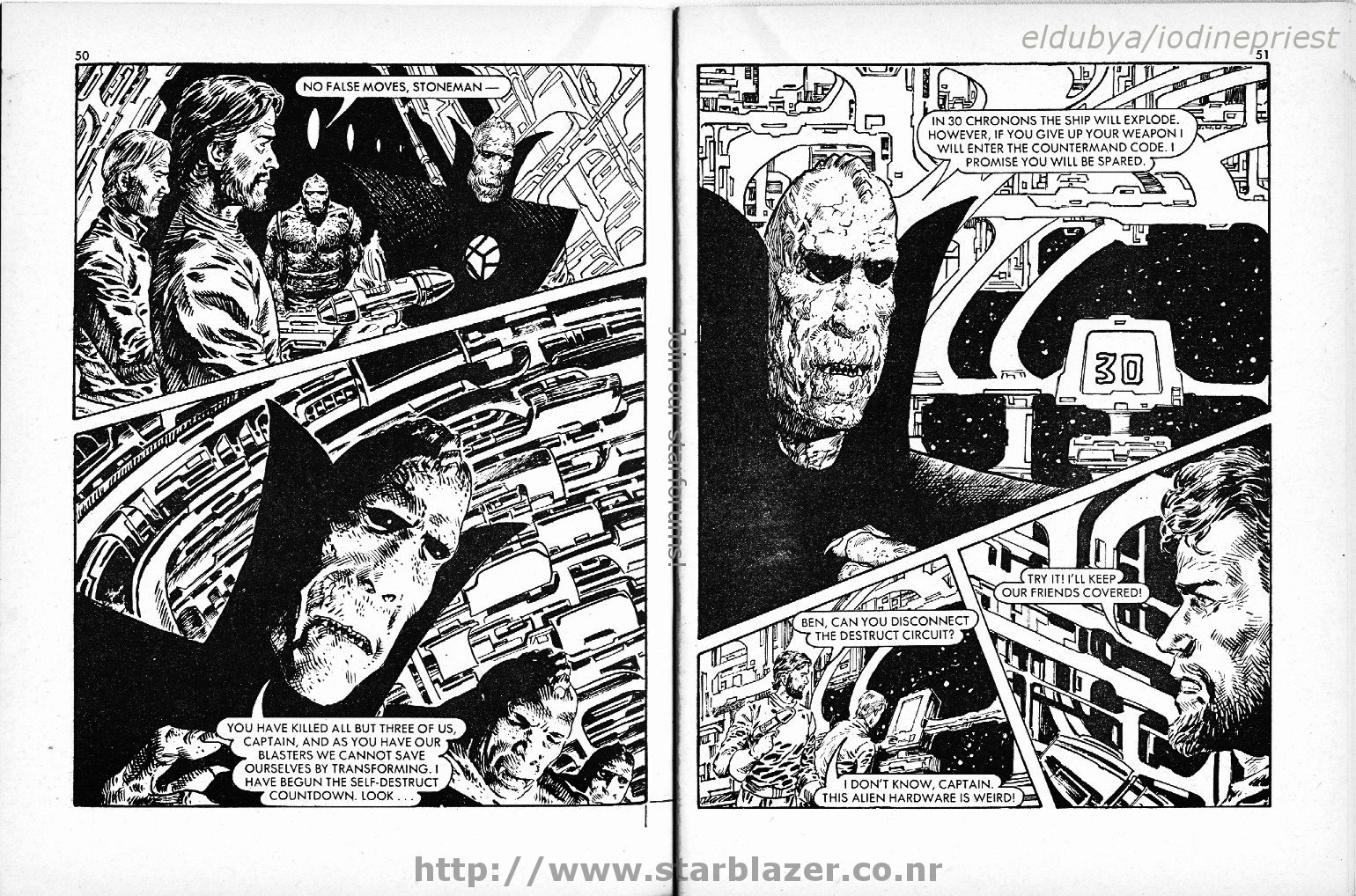 Read online Starblazer comic -  Issue #113 - 27