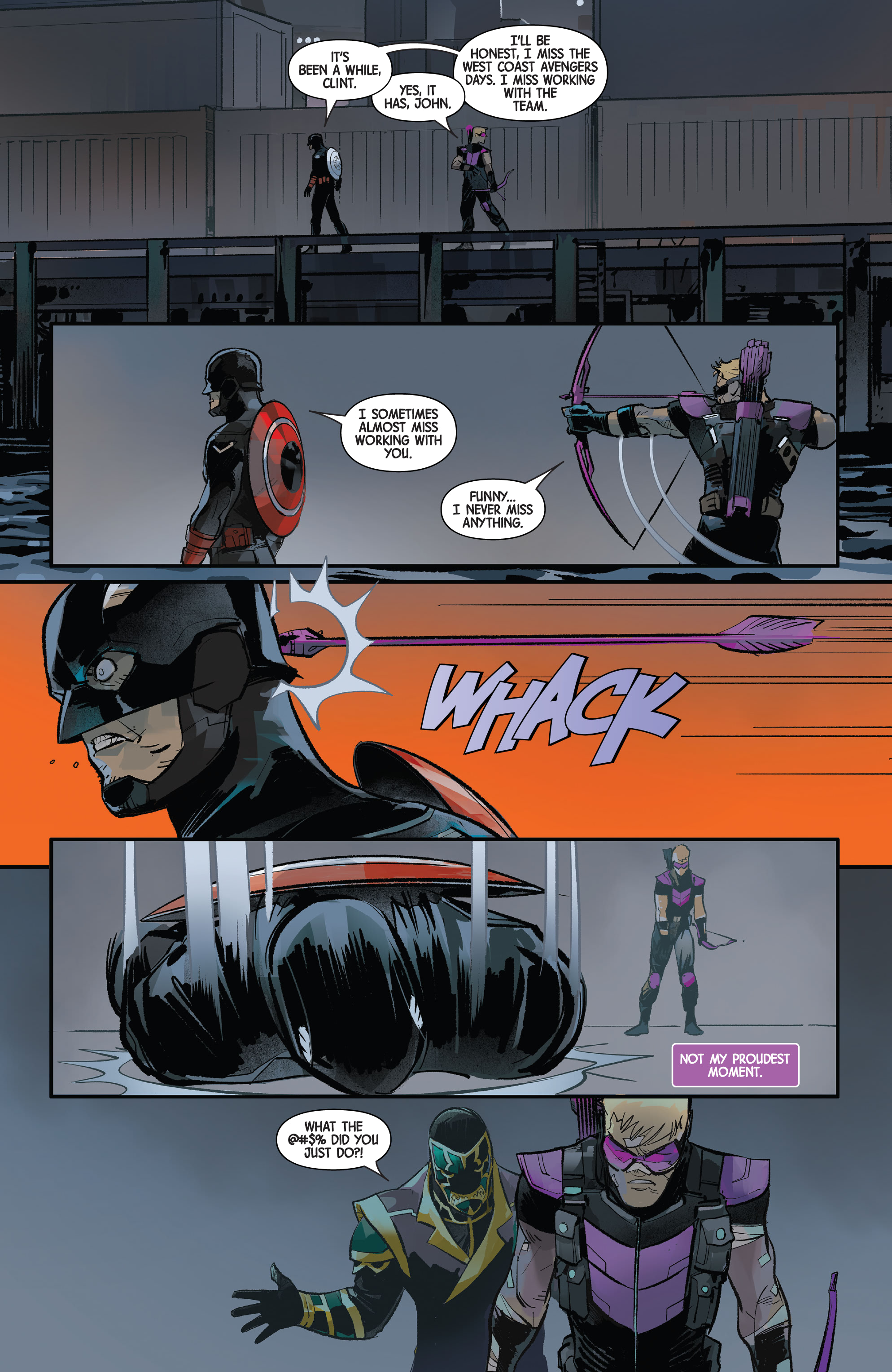 Read online Hawkeye: Freefall comic -  Issue #4 - 16