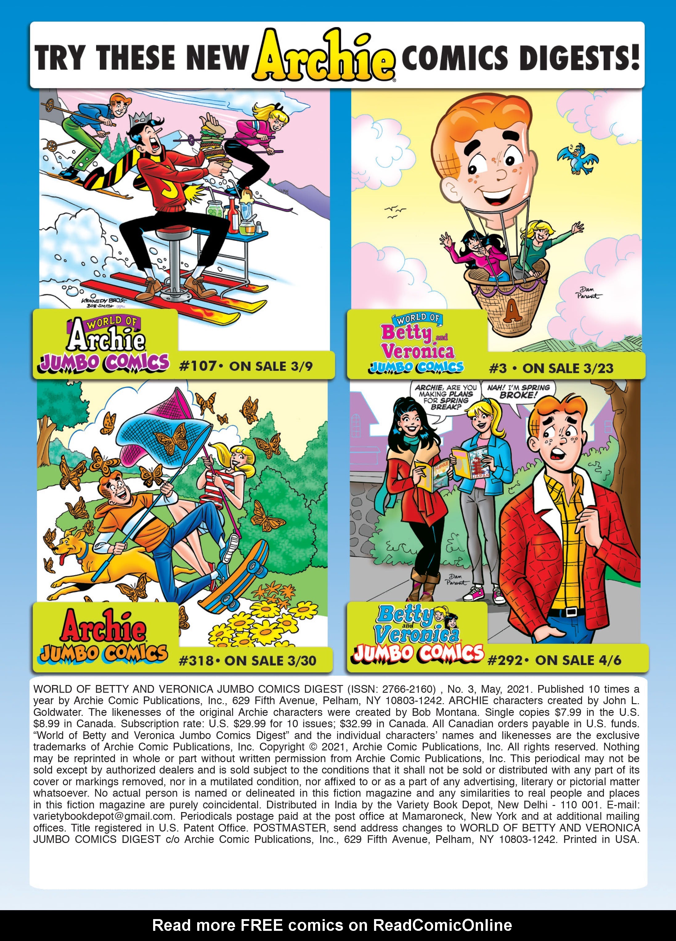Read online World of Betty & Veronica Digest comic -  Issue #3 - 180