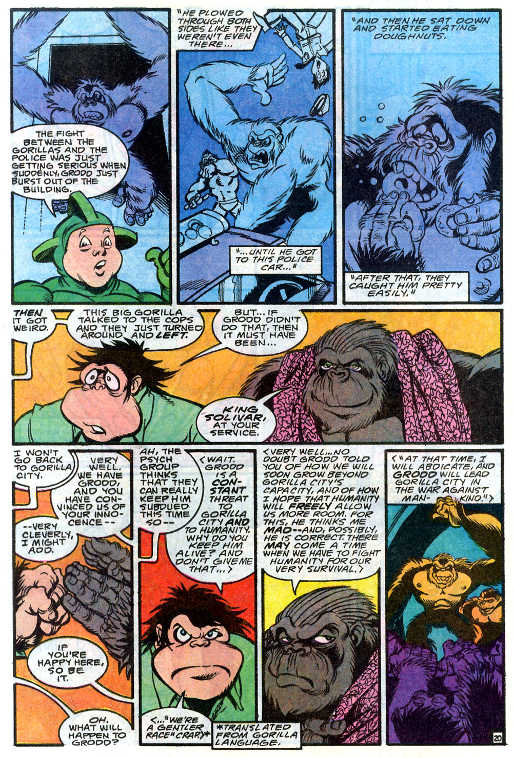 Read online Angel and the Ape (1991) comic -  Issue #4 - 21