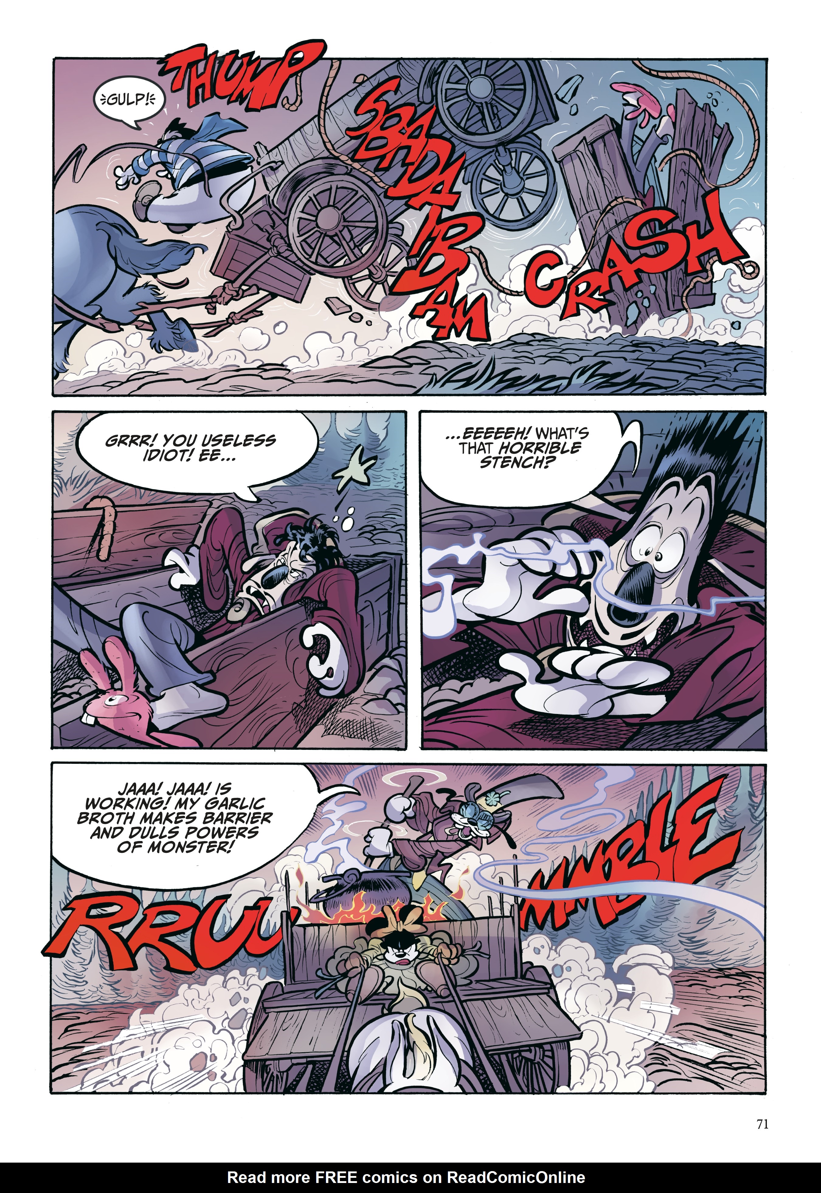 Read online Disney Dracula, Starring Mickey Mouse comic -  Issue # TPB - 71
