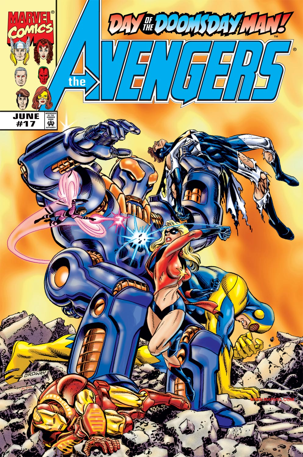 Read online Avengers (1998) comic -  Issue #17 - 1
