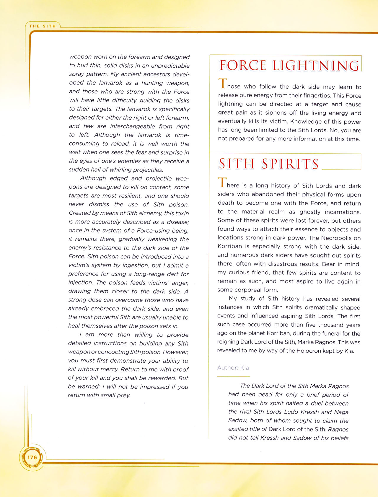 Read online Star Wars: Jedi vs. Sith - The Essential Guide To The Force comic -  Issue # TPB (Part 2) - 97