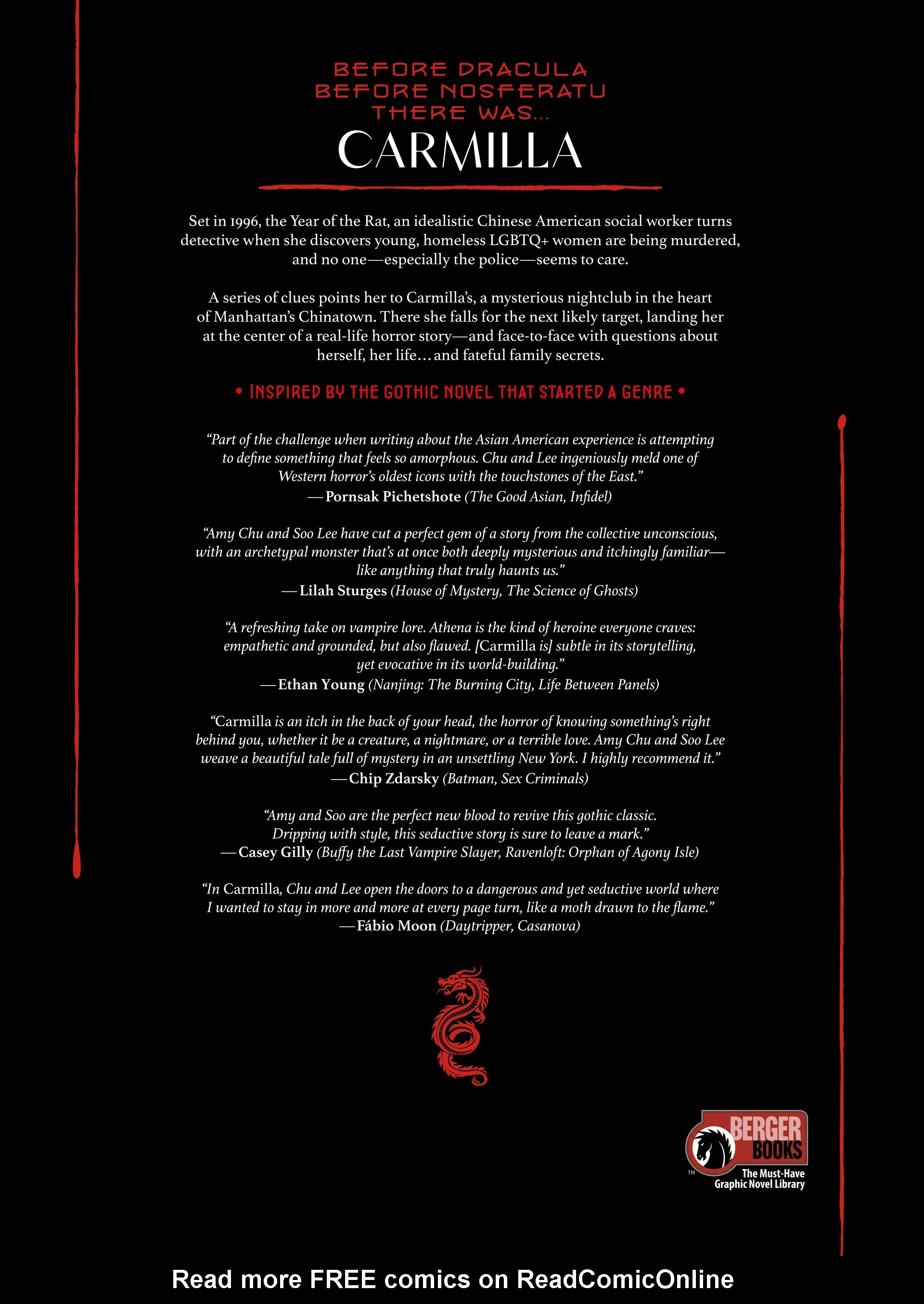 Read online Carmilla: The First Vampire comic -  Issue # TPB - 113