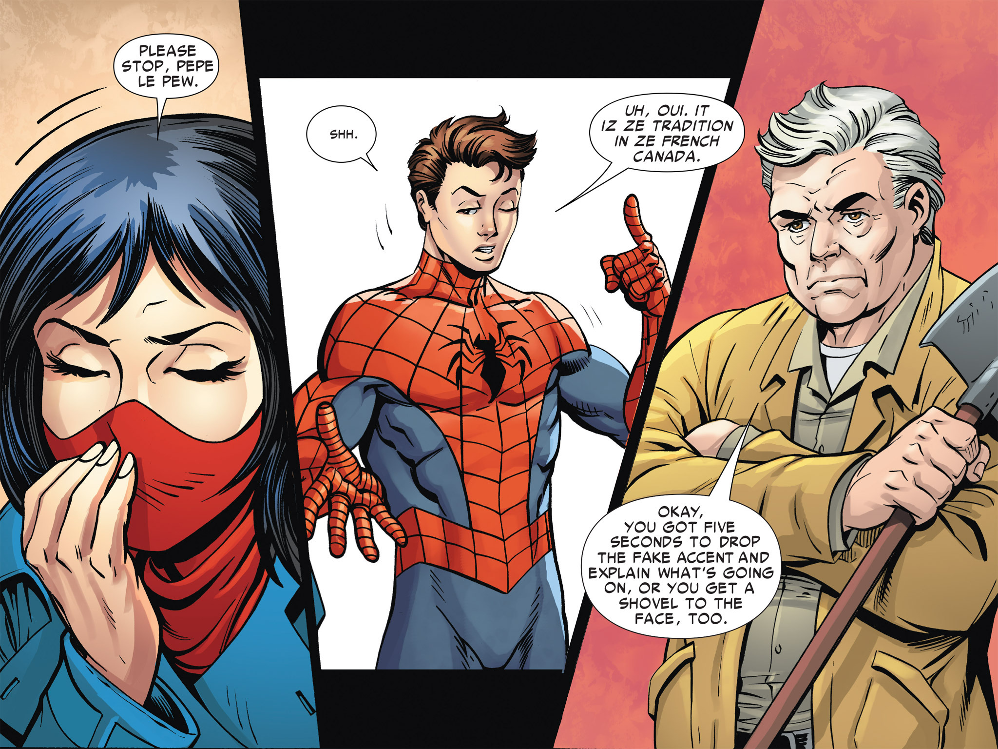 Read online The Amazing Spider-Man & Silk: The Spider(fly) Effect (Infinite Comics) comic -  Issue #3 - 7