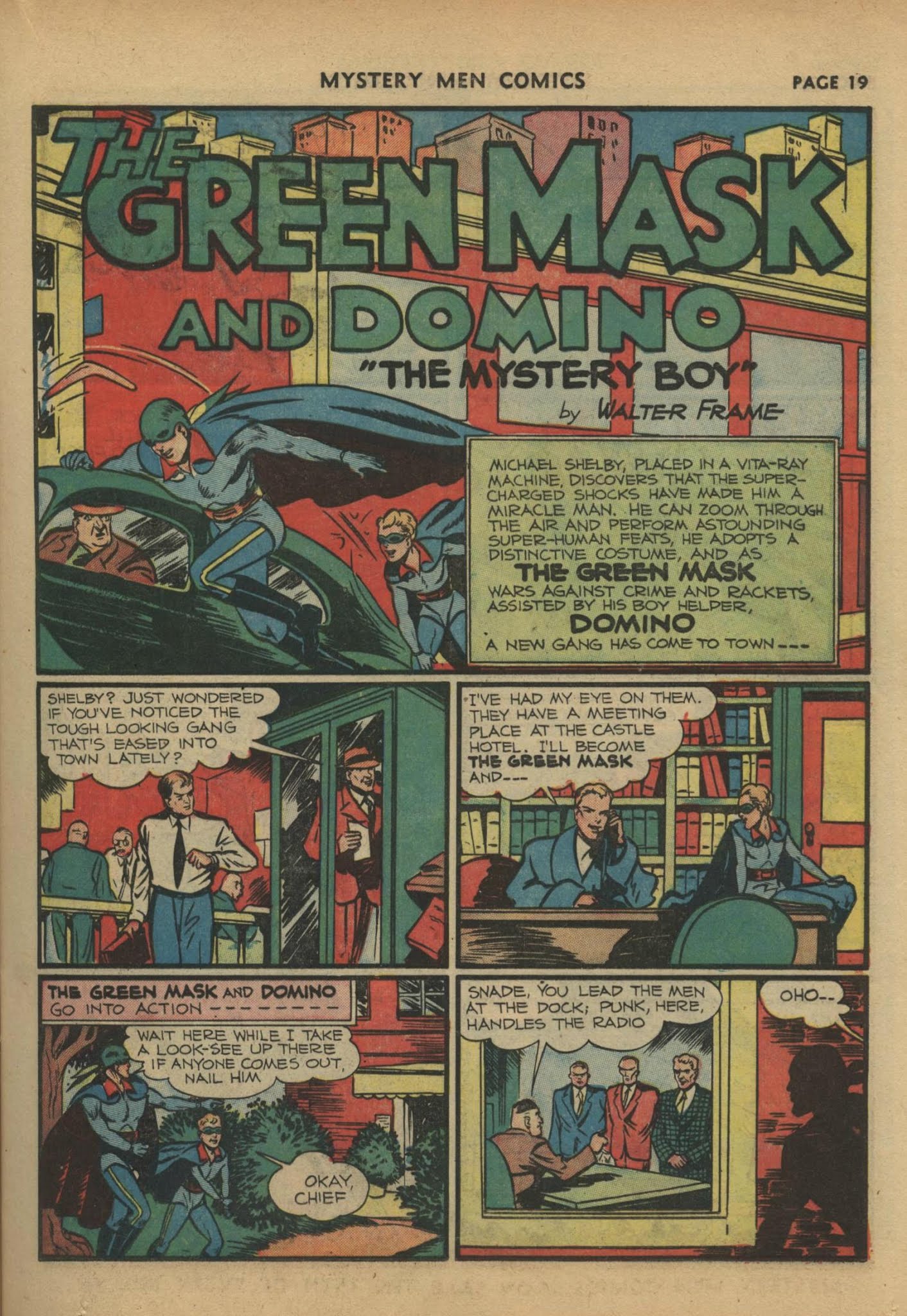 Read online Mystery Men Comics comic -  Issue #17 - 21