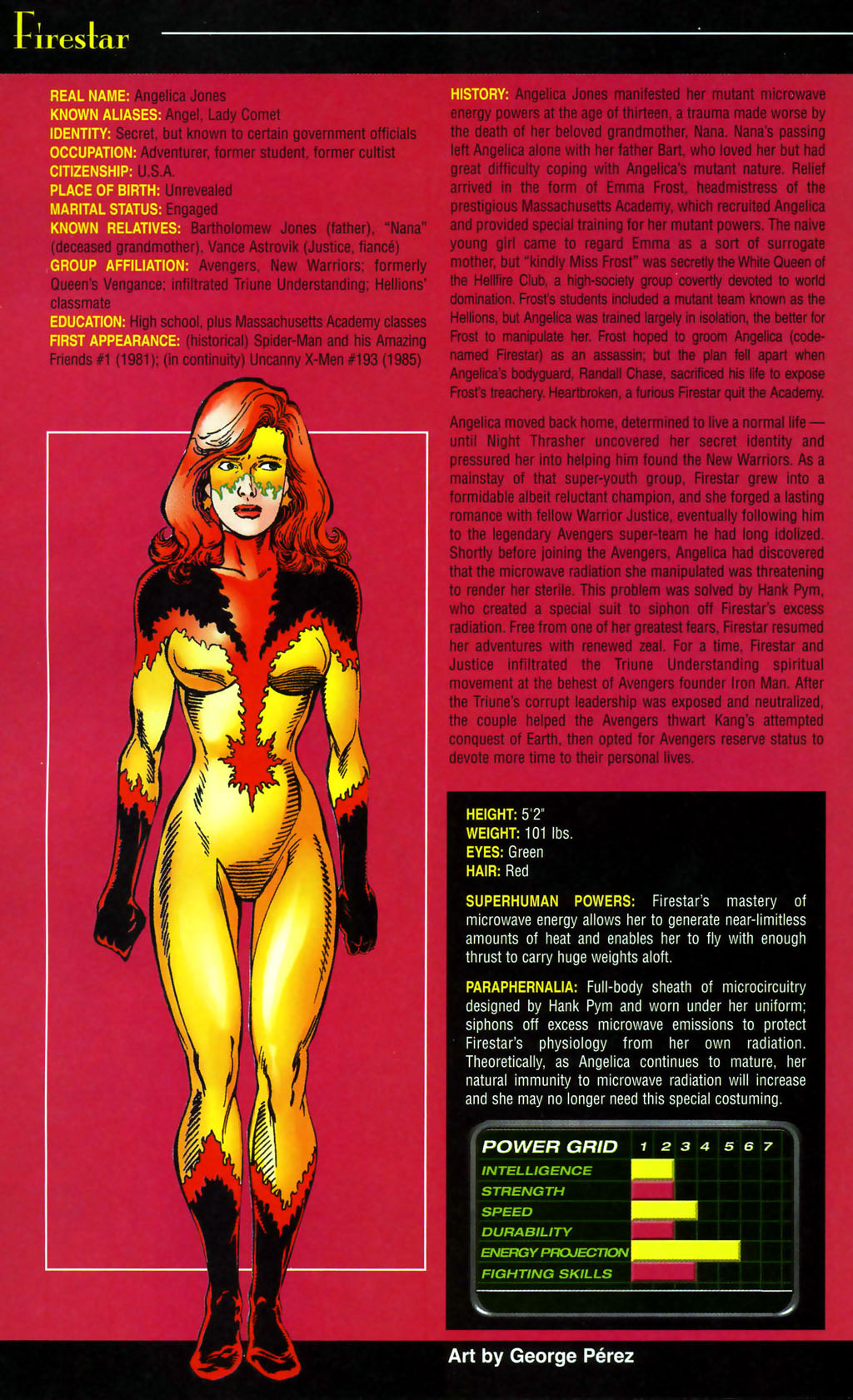 Read online Official Handbook of the Marvel Universe: Women of Marvel 2005 comic -  Issue # Full - 14