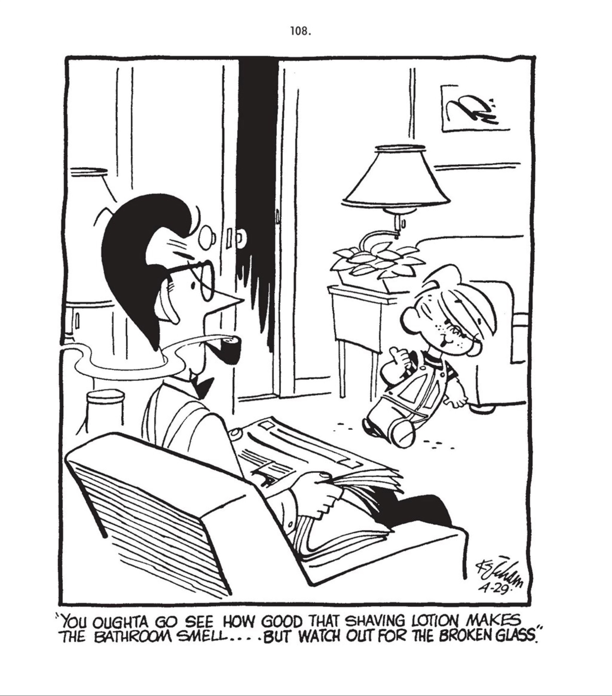 Read online Hank Ketcham's Complete Dennis the Menace comic -  Issue # TPB 2 (Part 2) - 35