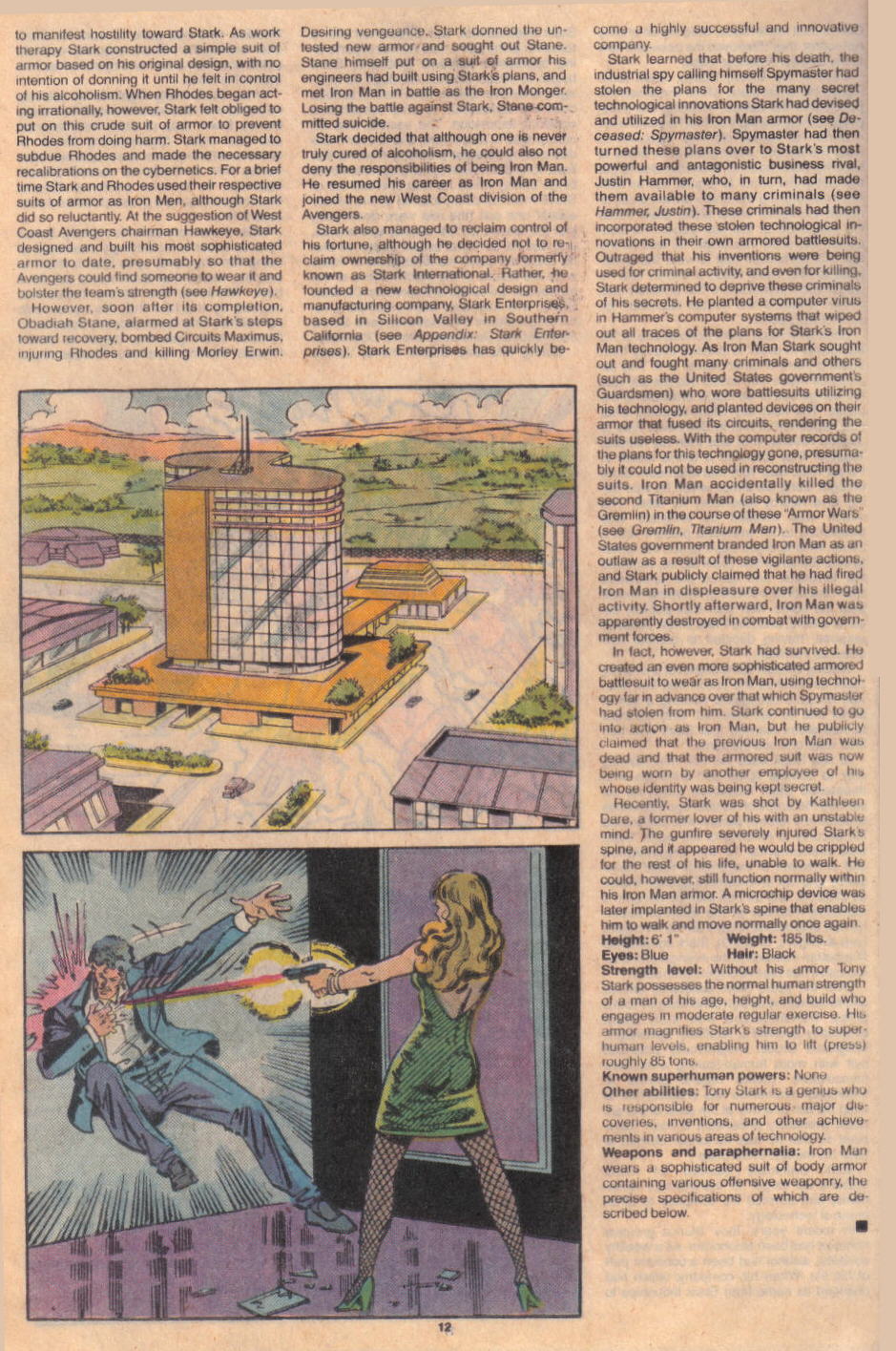 Read online The Official Handbook of the Marvel Universe: Update '89 comic -  Issue #4 - 14