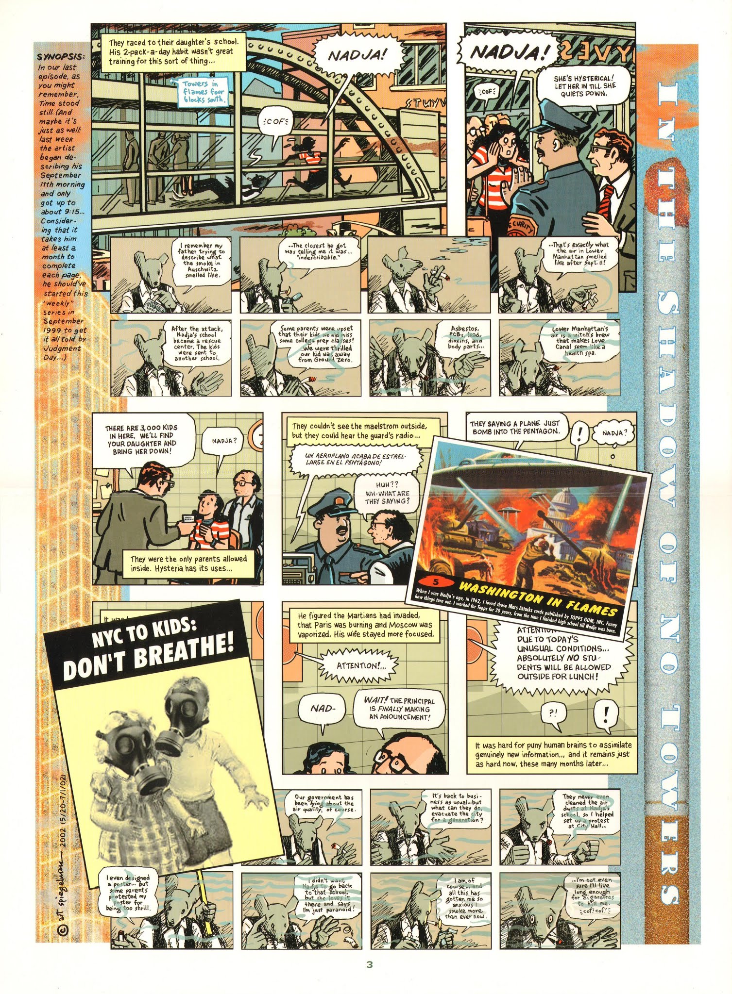 Read online In The Shadow Of No Towers comic -  Issue # Full - 7