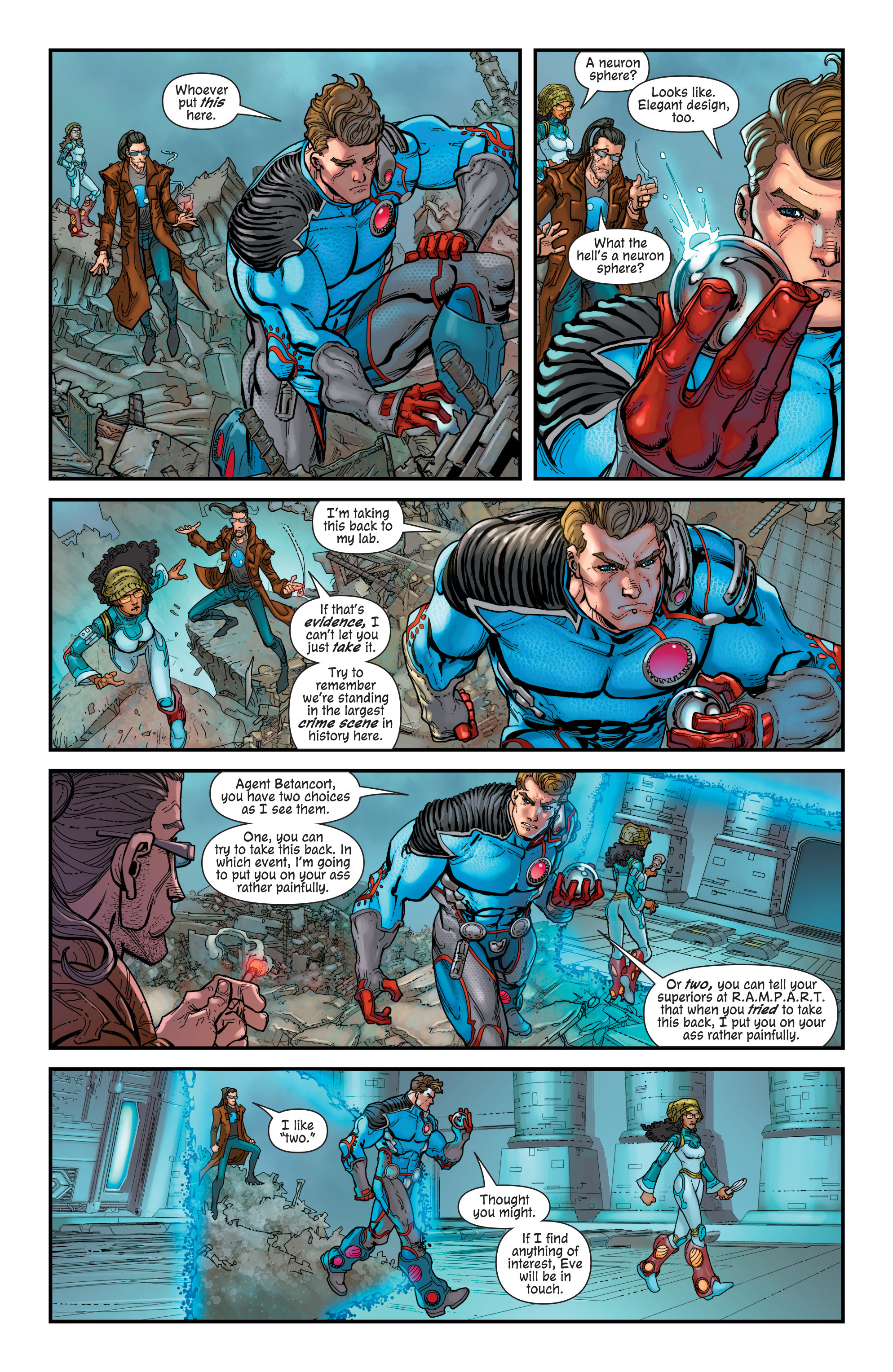 Read online The Infinite Adventures of Jonas Quantum comic -  Issue #3 - 7