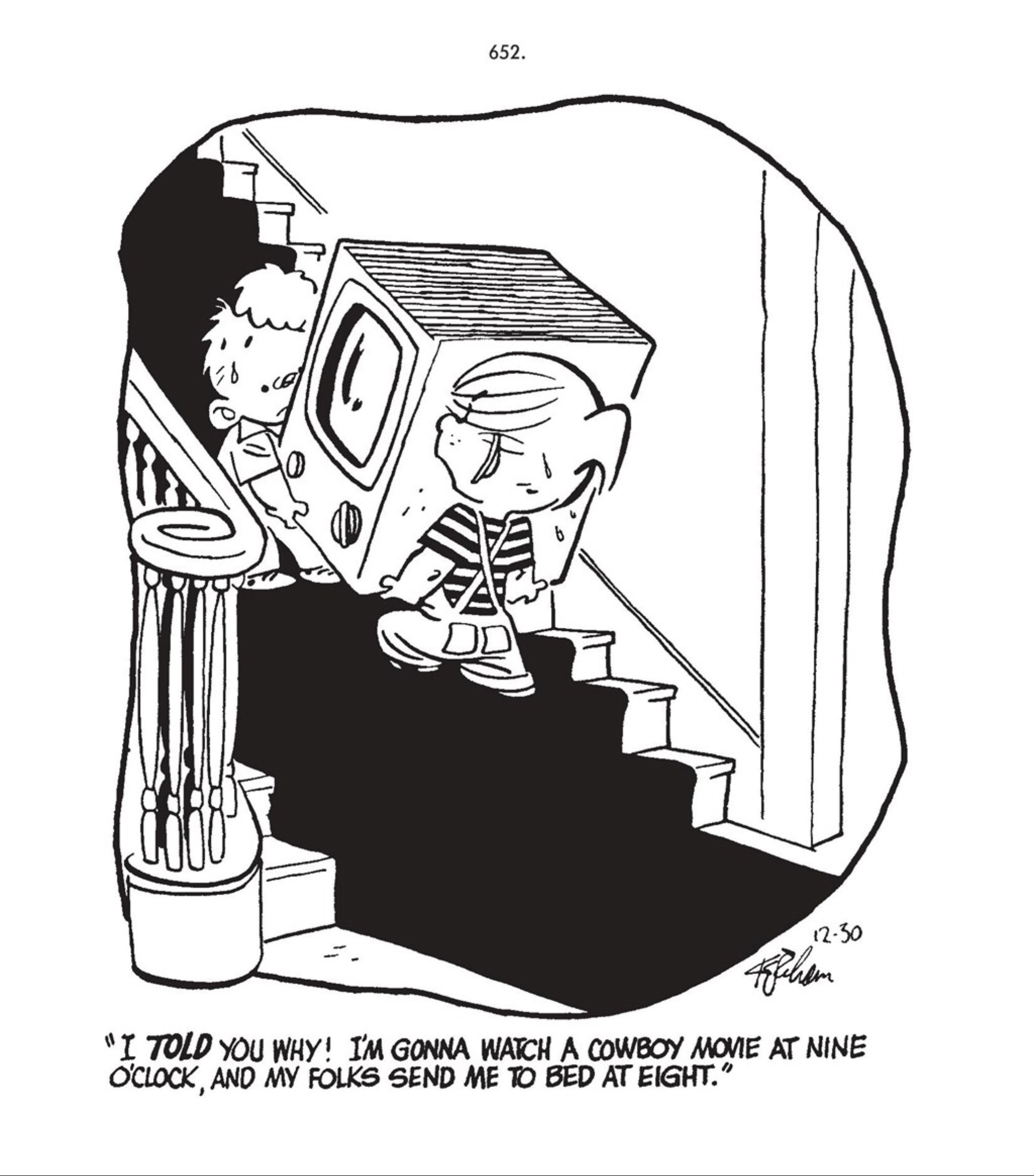 Read online Hank Ketcham's Complete Dennis the Menace comic -  Issue # TPB 2 (Part 7) - 78