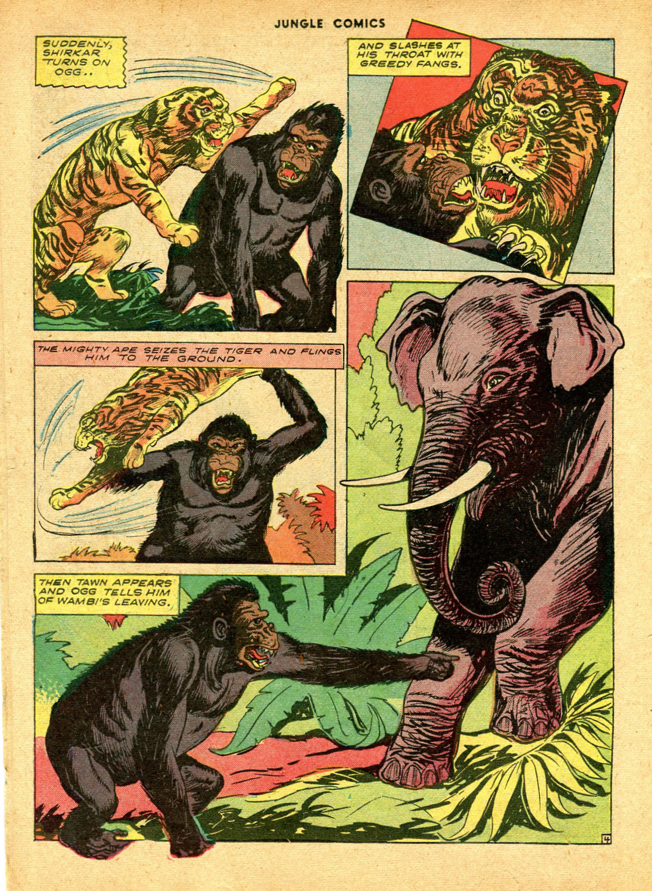 Read online Jungle Comics comic -  Issue #43 - 24