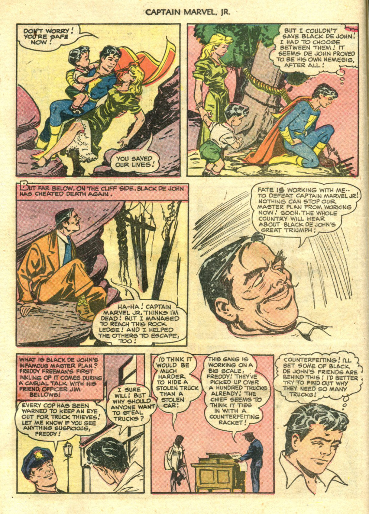 Read online Captain Marvel, Jr. comic -  Issue #85 - 8