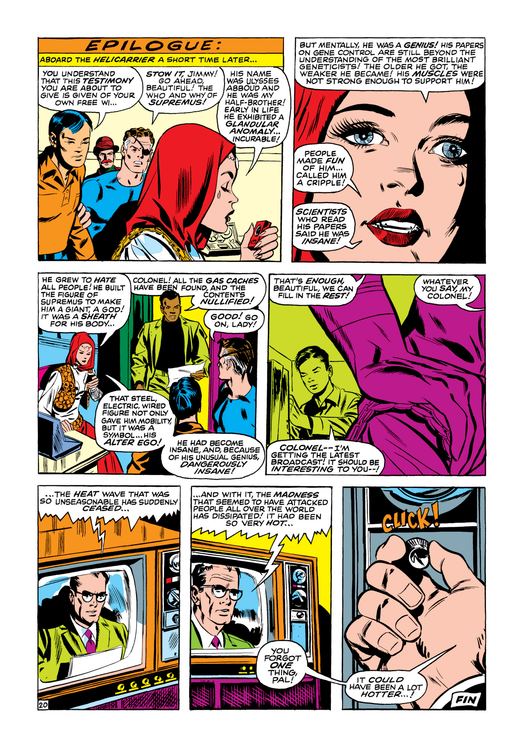 Read online Marvel Masterworks: Nick Fury, Agent of S.H.I.E.L.D. comic -  Issue # TPB 3 (Part 2) - 11
